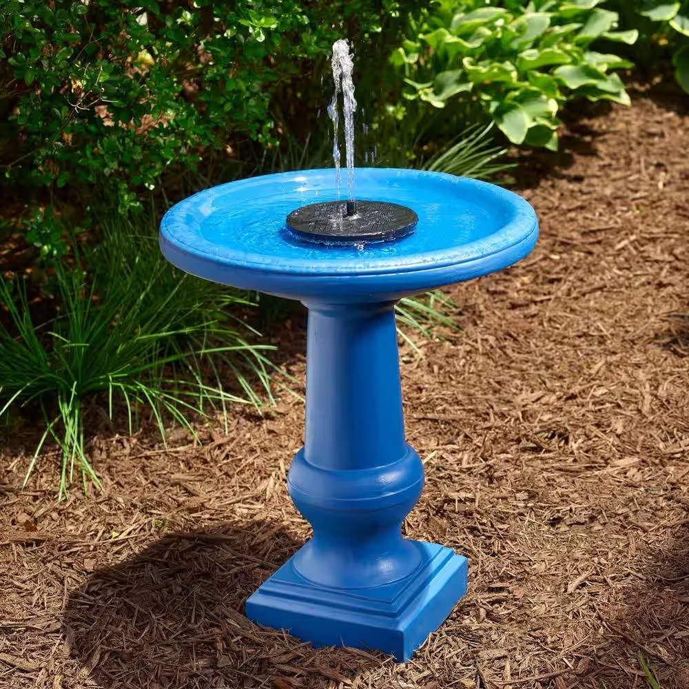 Fast Furnishings Birdbath to Solar Fountain Kit - Place into Bird Bath Bowl to Turn into Fountain