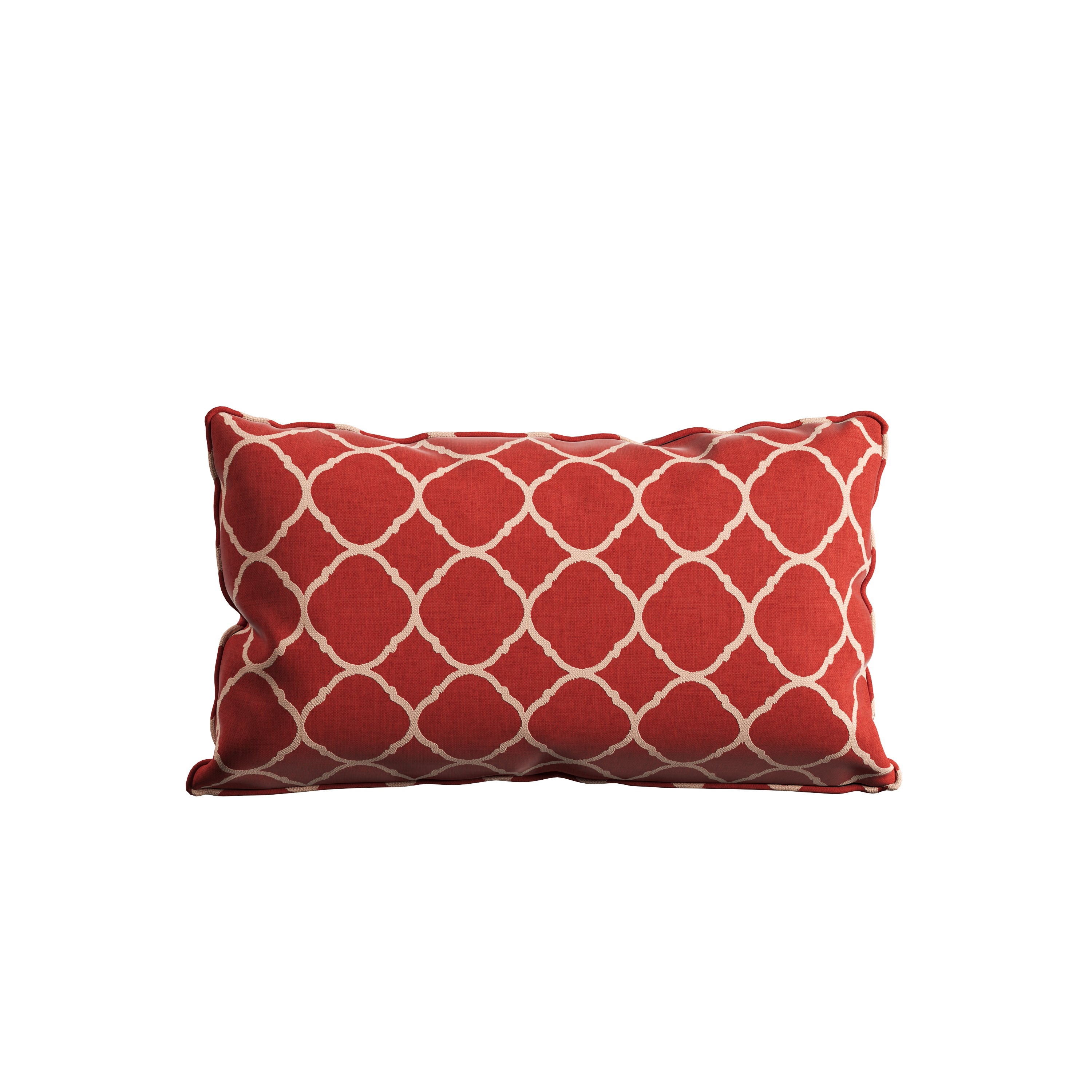 Cushion Perfect 20 x 10 in. Sunbrella Outdoor Lumbar Pillow