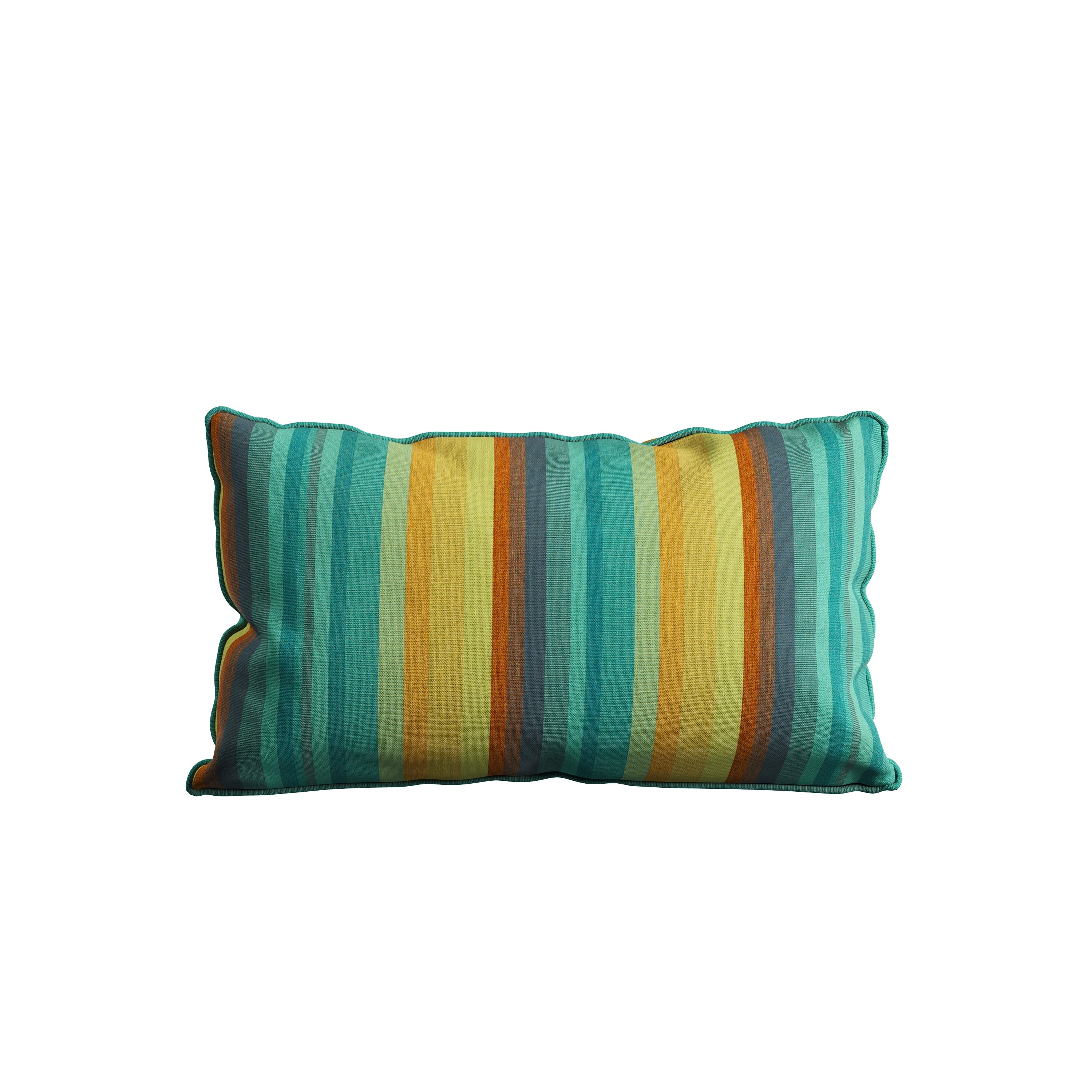 Cushion Perfect 20 x 10 in. Sunbrella Outdoor Lumbar Pillow