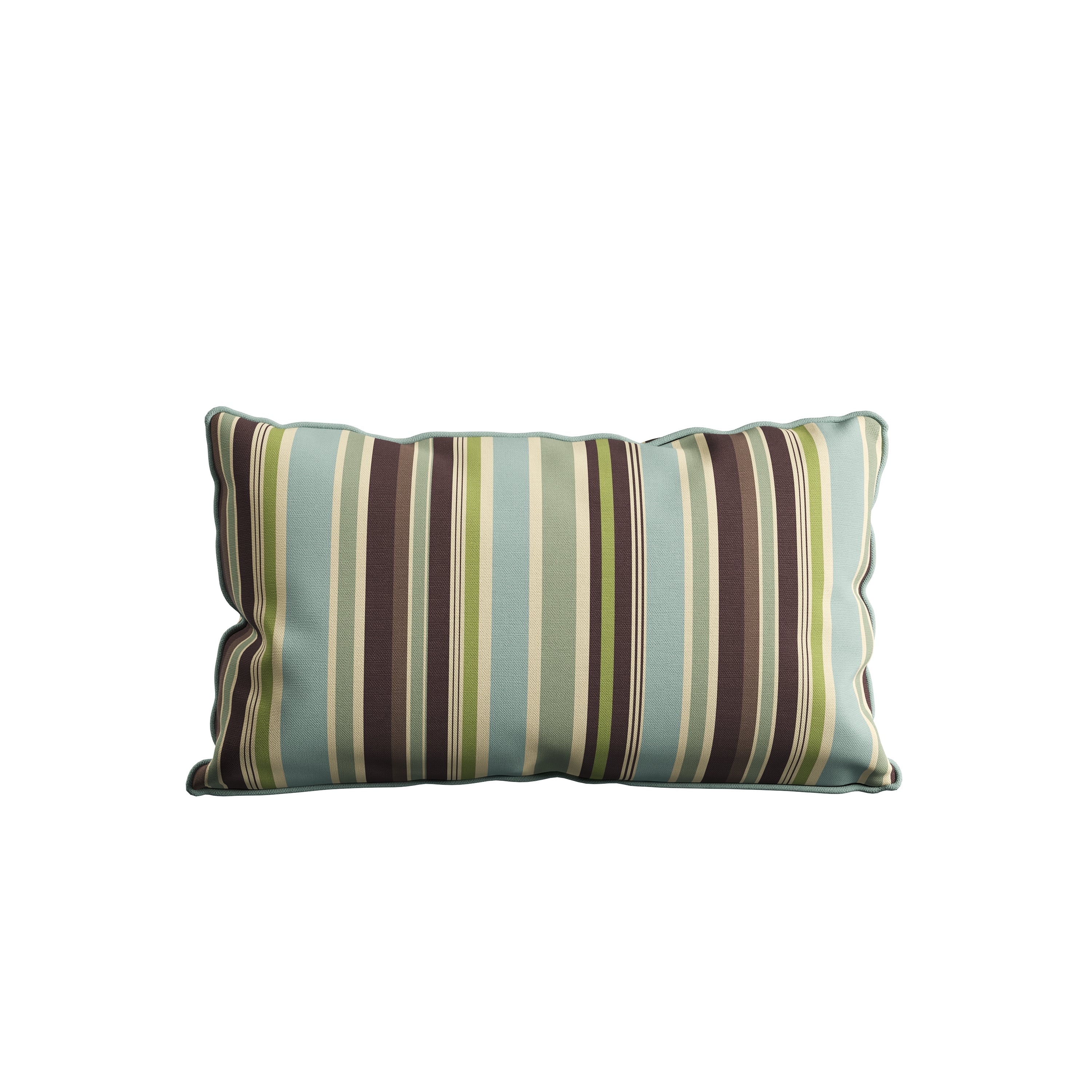 Cushion Perfect 20 x 10 in. Sunbrella Outdoor Lumbar Pillow