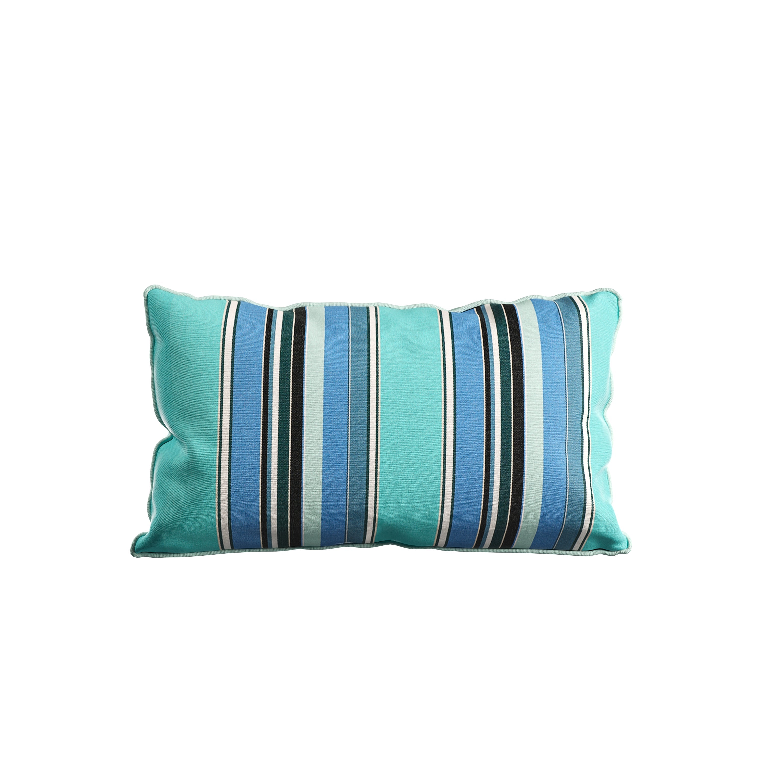 Cushion Perfect 24 x 12 in. Sunbrella Outdoor Lumbar Pillow