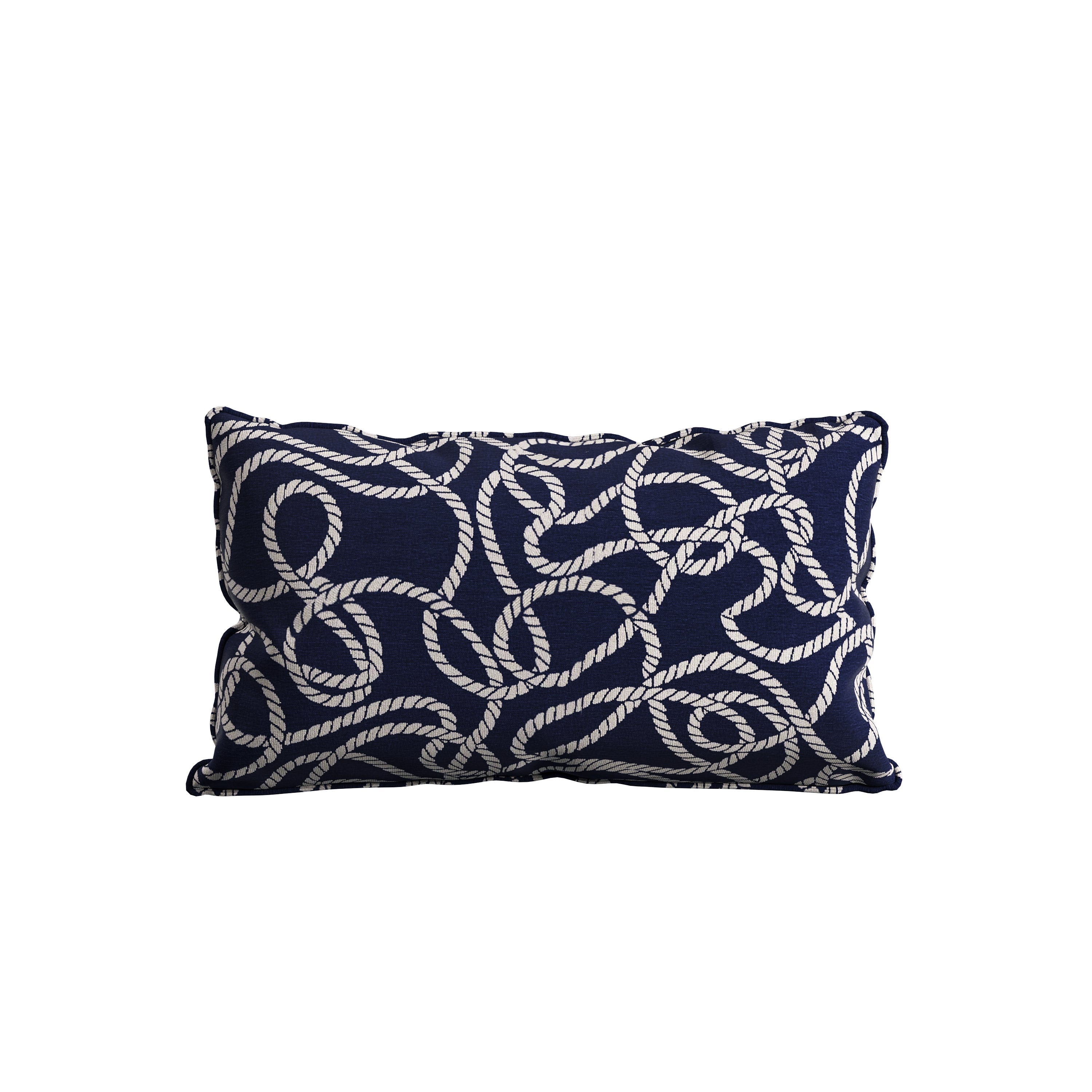 Cushion Perfect 20 x 10 in. Sunbrella Outdoor Lumbar Pillow