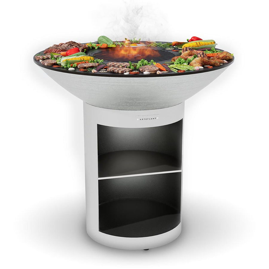 Arteflame XXL 40" Platinum Edition Grill - Classic Storage Base