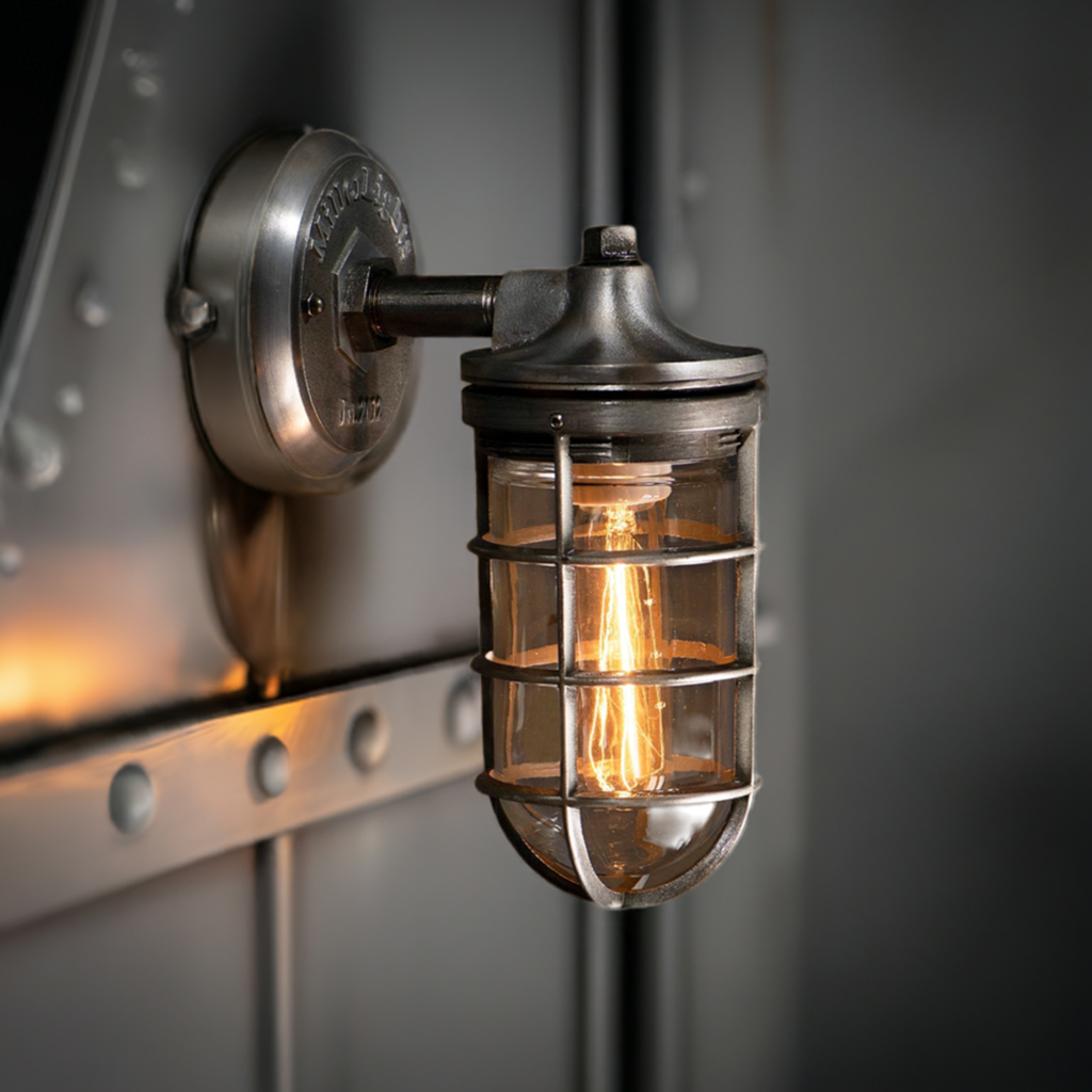 Outdoor Industrial Porch Light - The Pavilion
