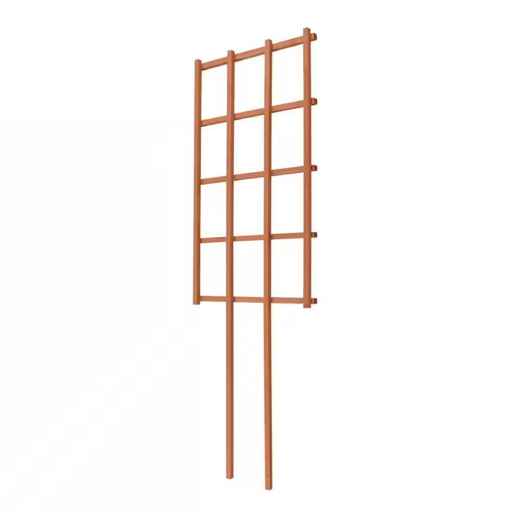 Fast Furnishings 60-inch Outdoor Pine Wood Garden Trellis