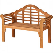 Fast Furnishings FarmHome Folding 2 Seater Garden Eucalyptus Bench