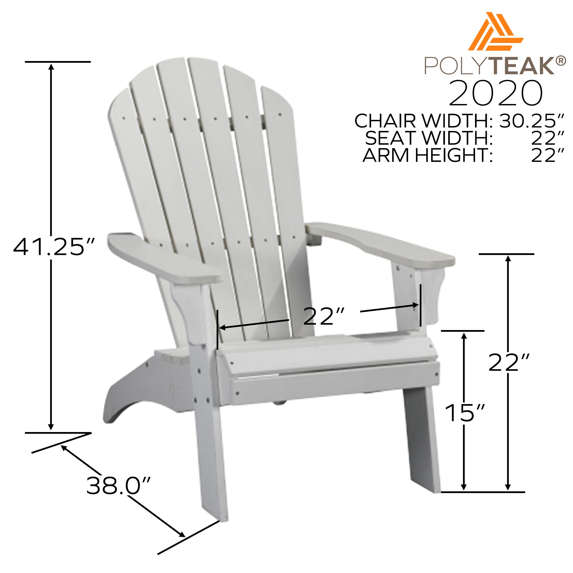 King Size Adirondack Chair