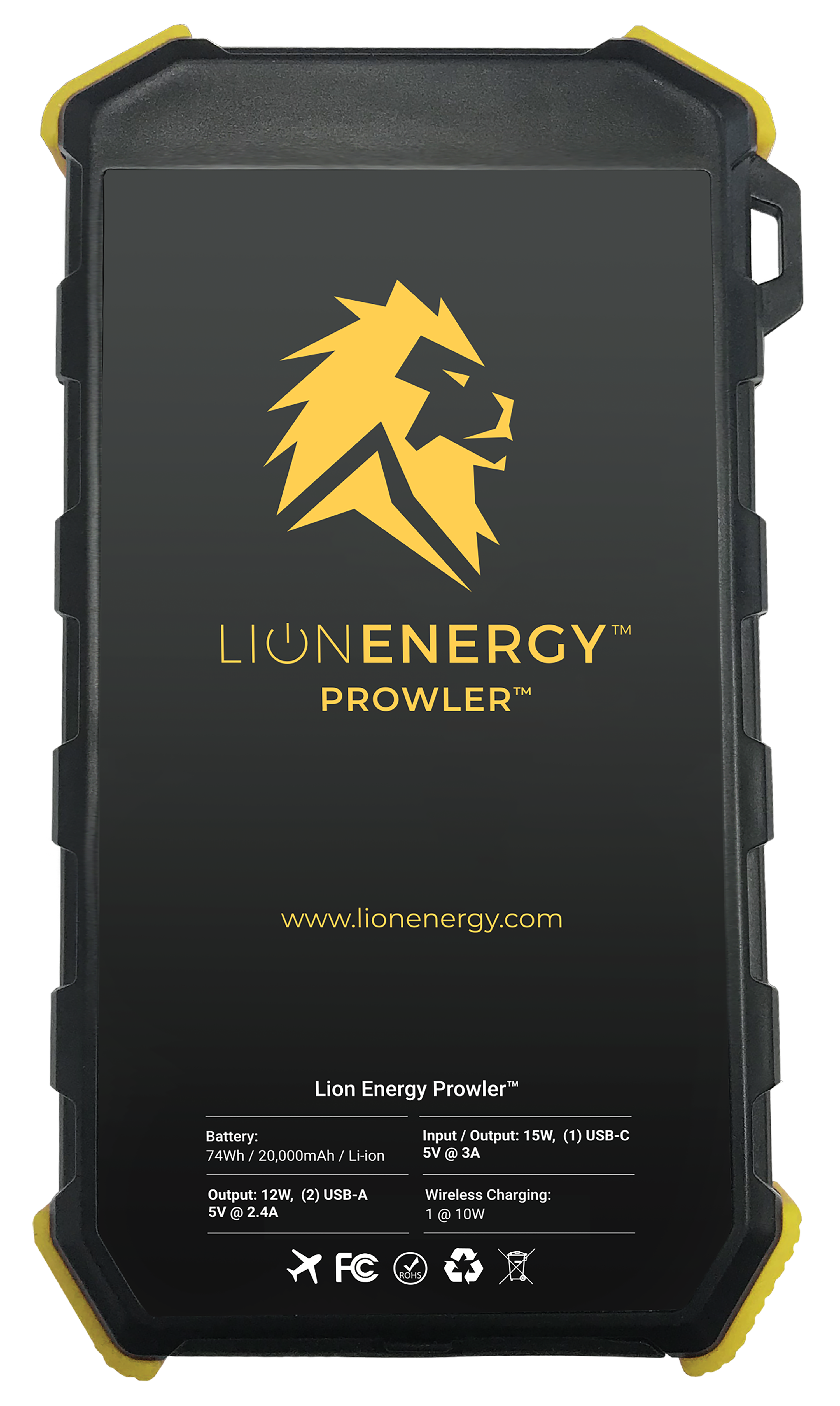 Lion Energy Lion Prowler Power Bank (74Wh, USB Ports)