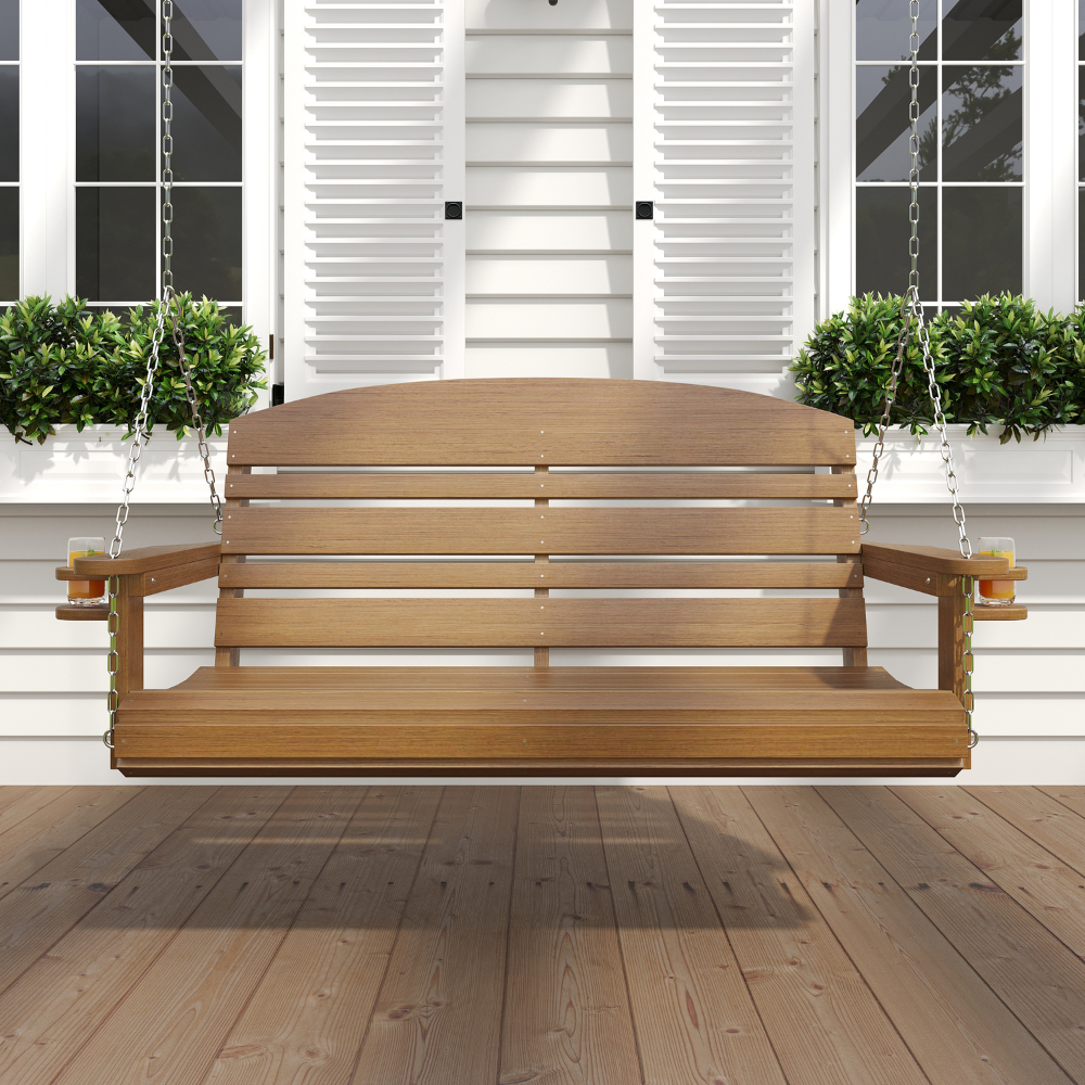 Live Casual Classic Composite Porch Swing