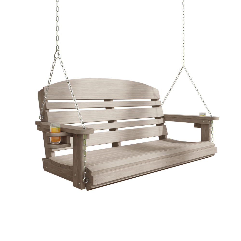 Live Casual Classic Composite Porch Swing