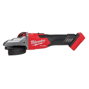 Milwaukee 2887-20 M18 FUEL™ 5" Flathead Braking Grinder, Slide Switch Lock-On (Tool Only)