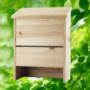 Fast Furnishings Outdoor Solid Cedar Wood Bat House - Holds up to 75 Bats