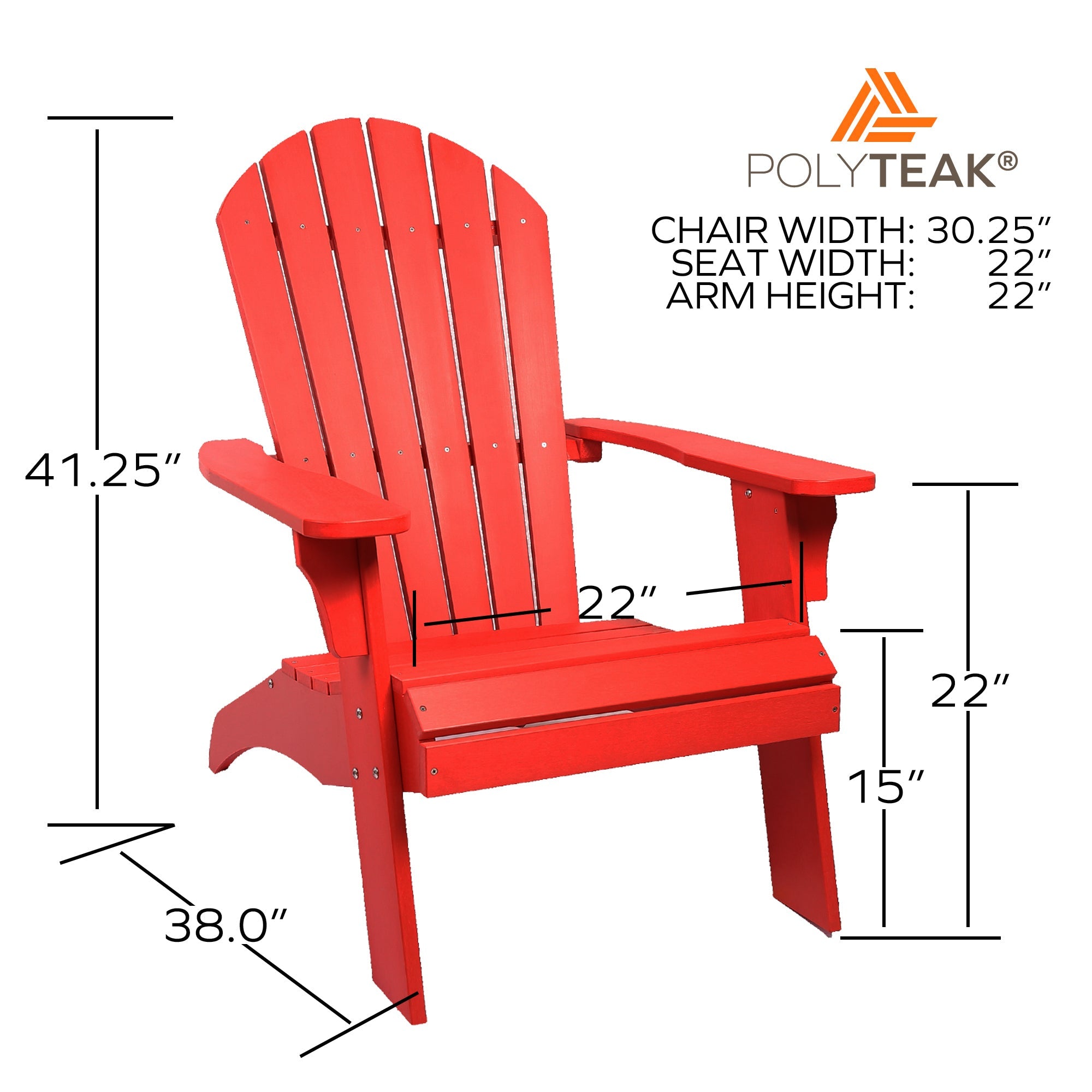 King Size Adirondack Chair