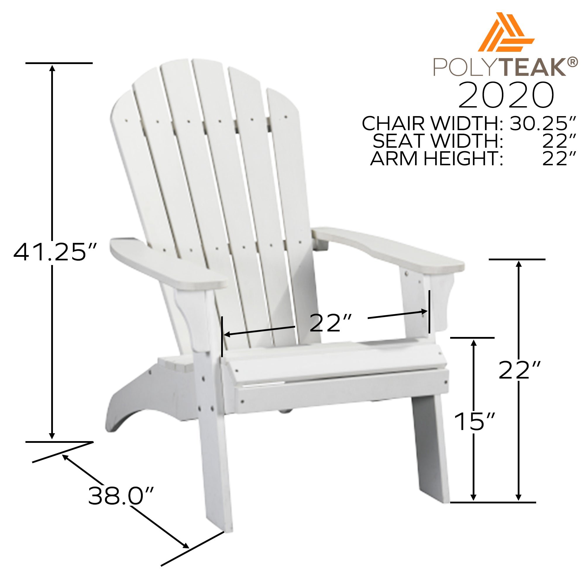King Size Adirondack Chair