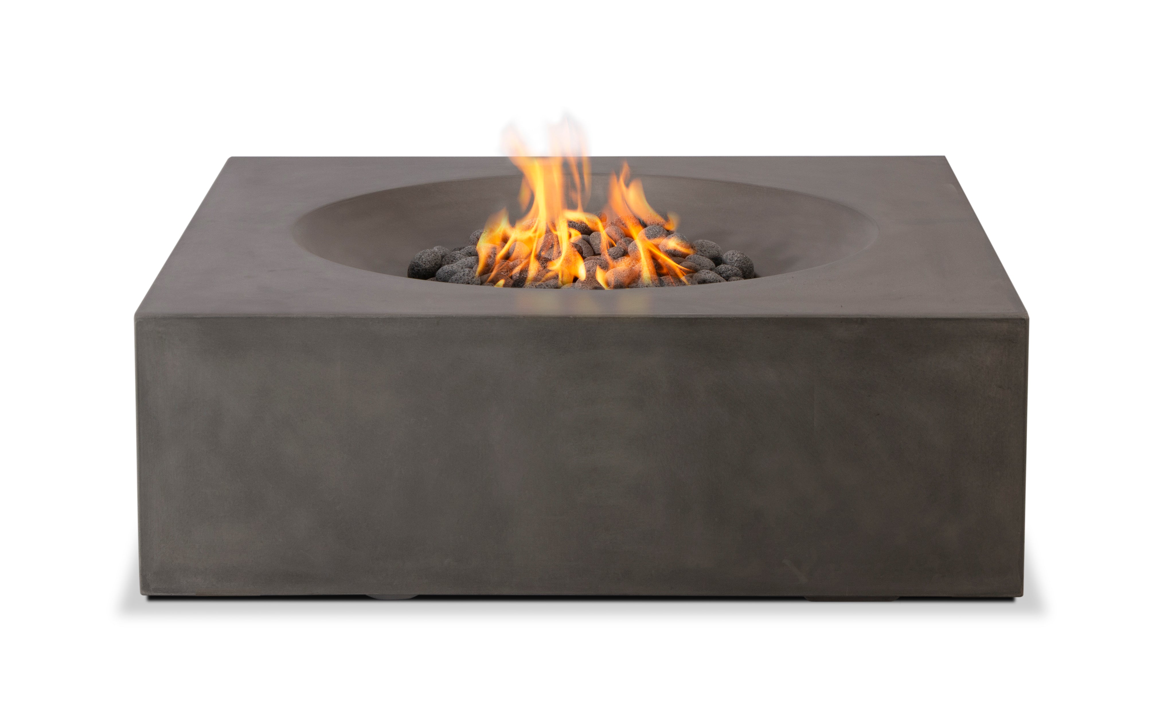 Pyromania Square Concrete Fire Pit- Tao