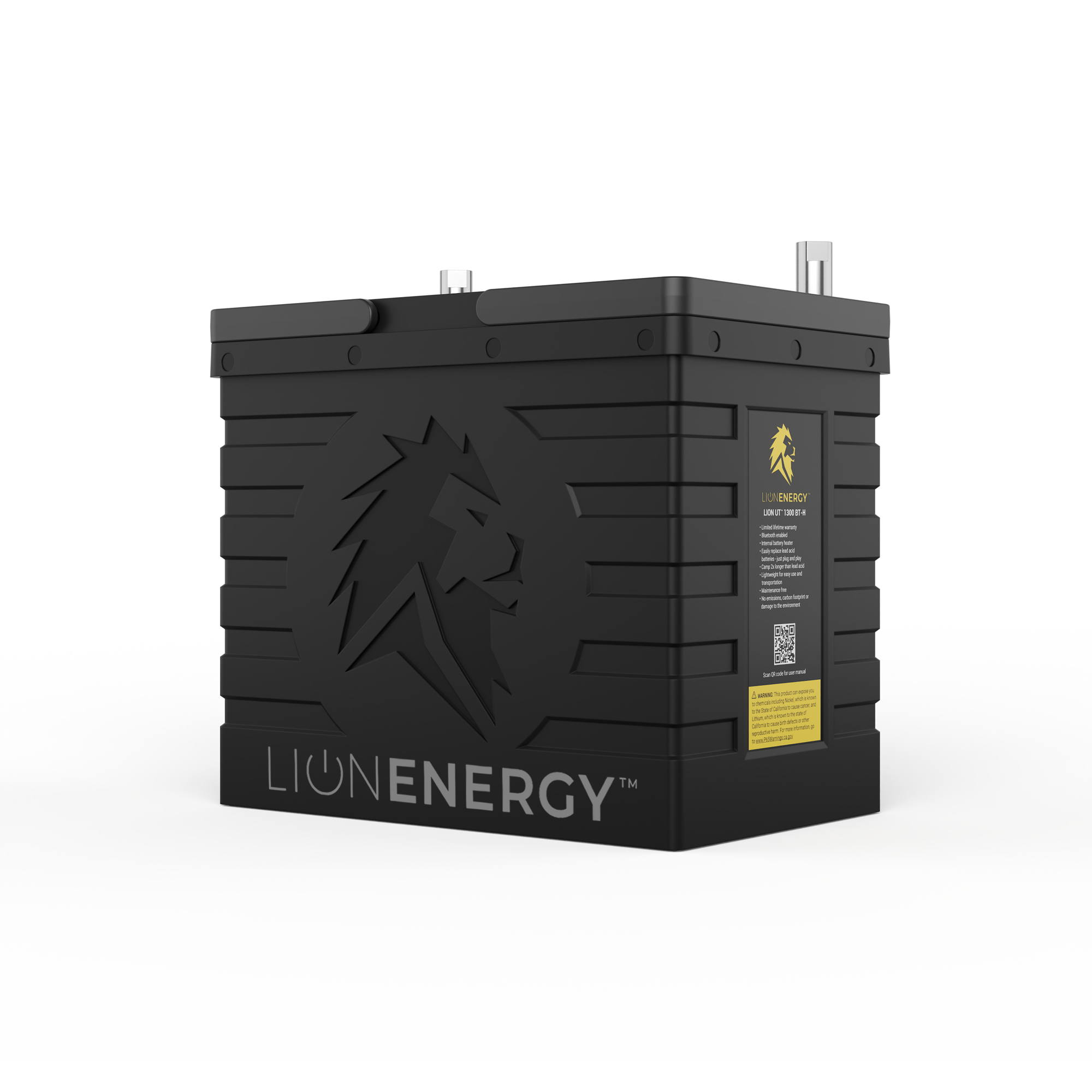 Lion Energy Lion UT 1300 BT-Heater Battery (12V, 105Ah, LiFePO4)