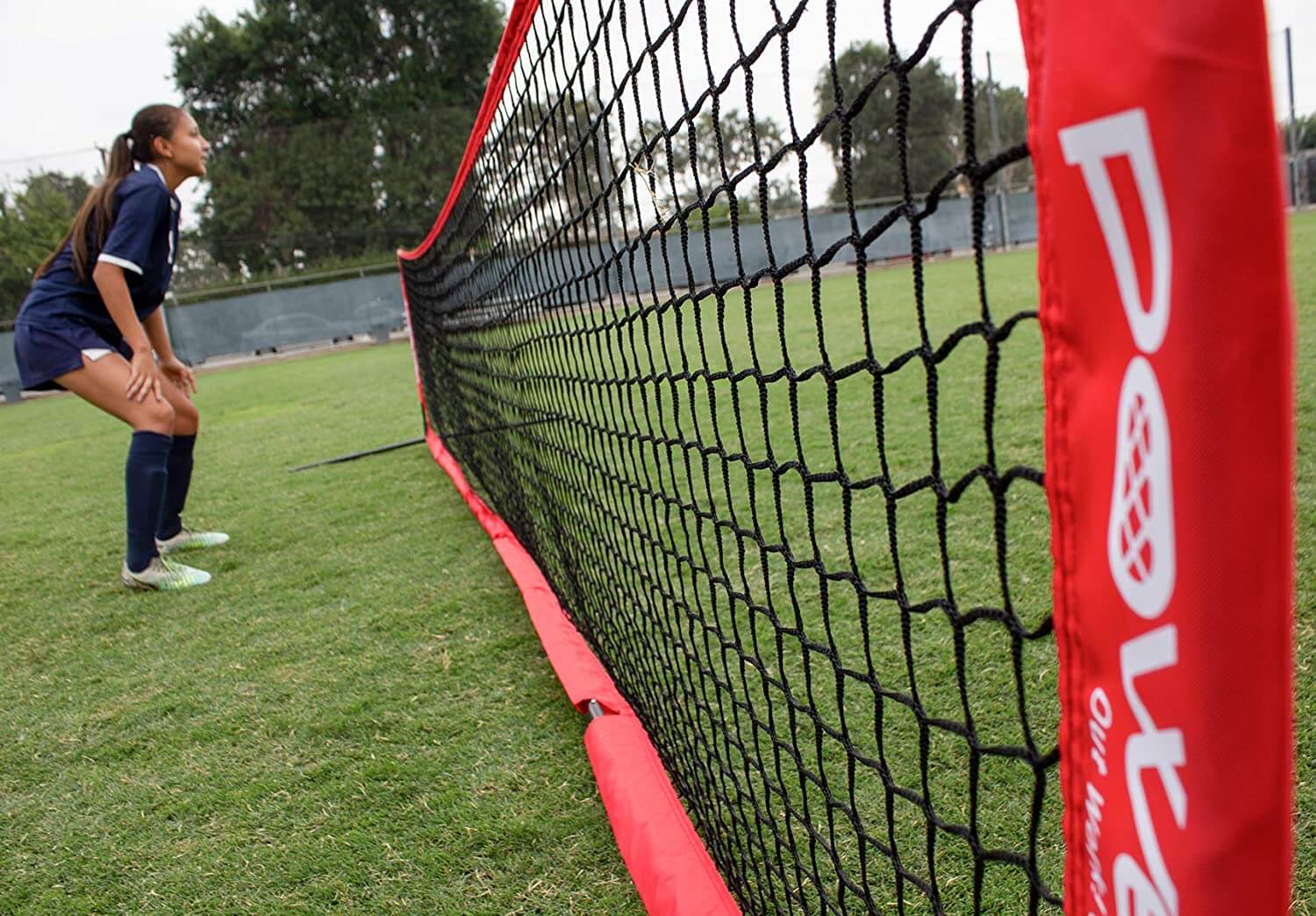 PowerNet Soccer 18x3 Tennis Net + Carrying Bag by Jupiter Gear