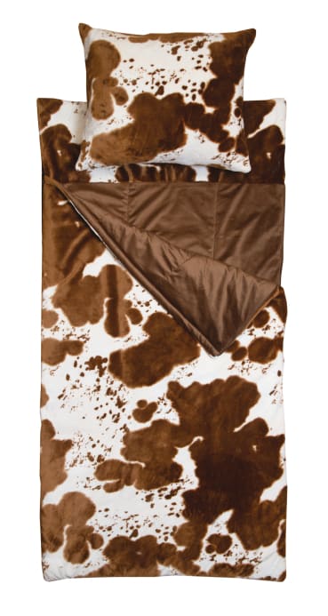 Cowhide Slumber Bag by Linen Mart