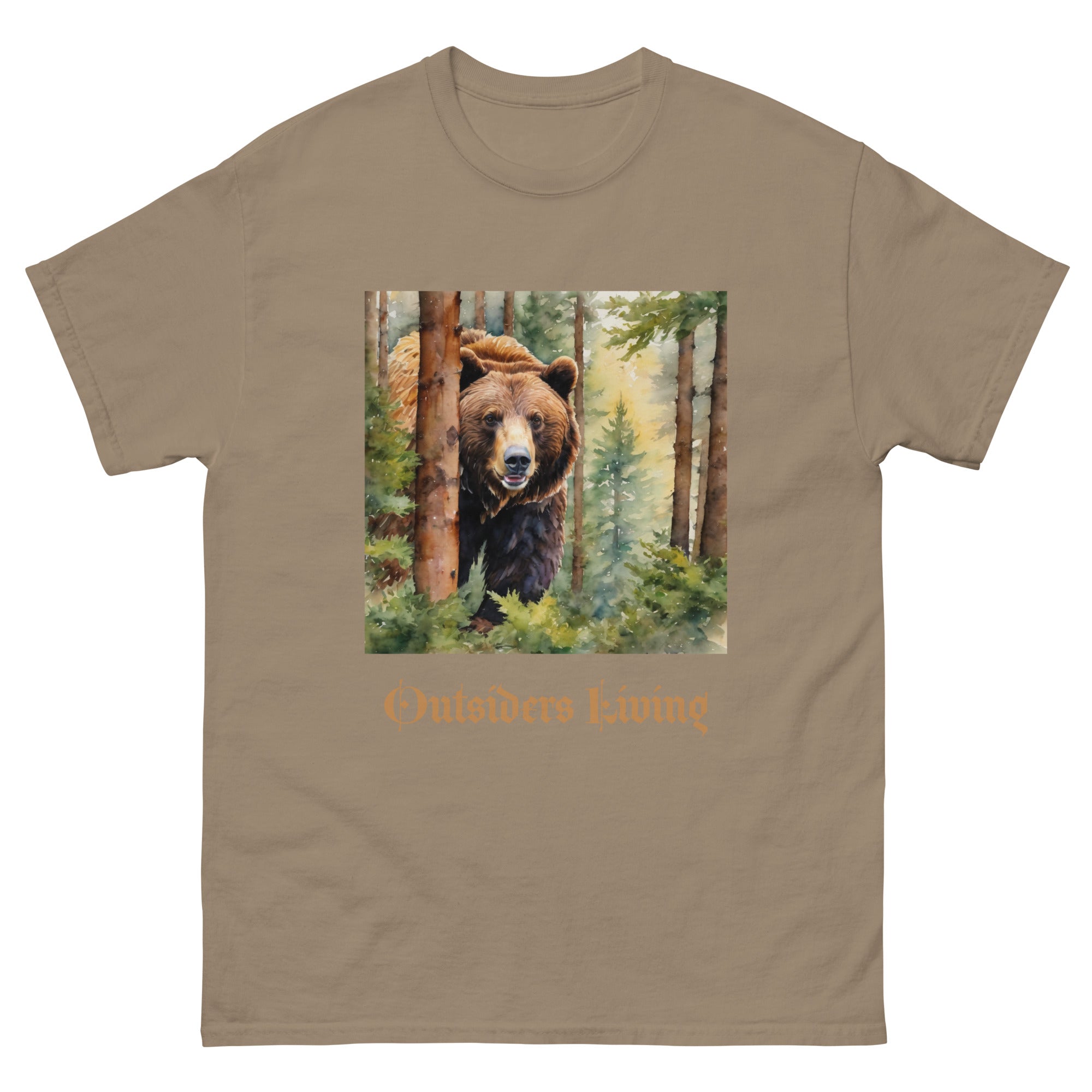 Outsiders Living Bear Men's classic tee