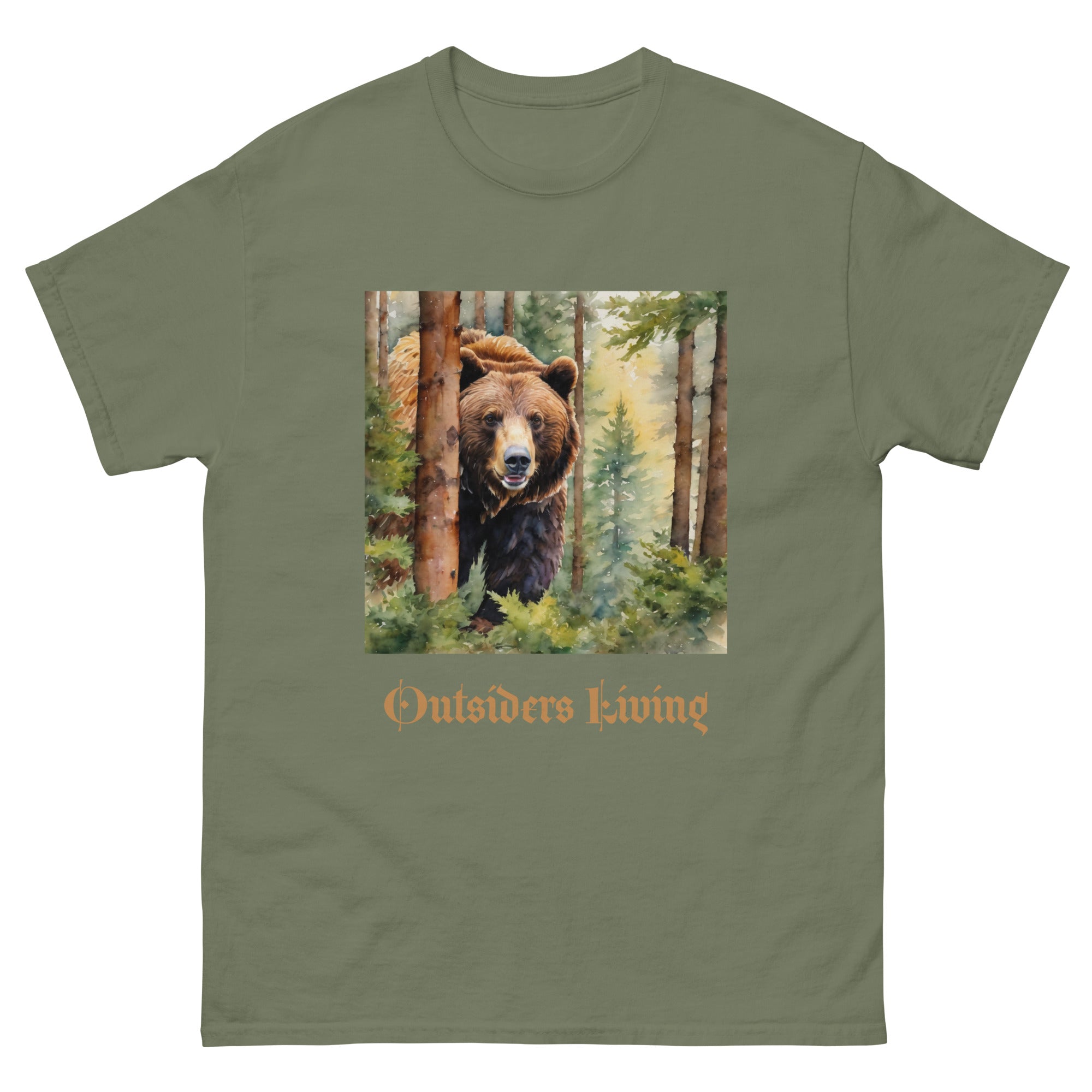 Outsiders Living Bear Men's classic tee