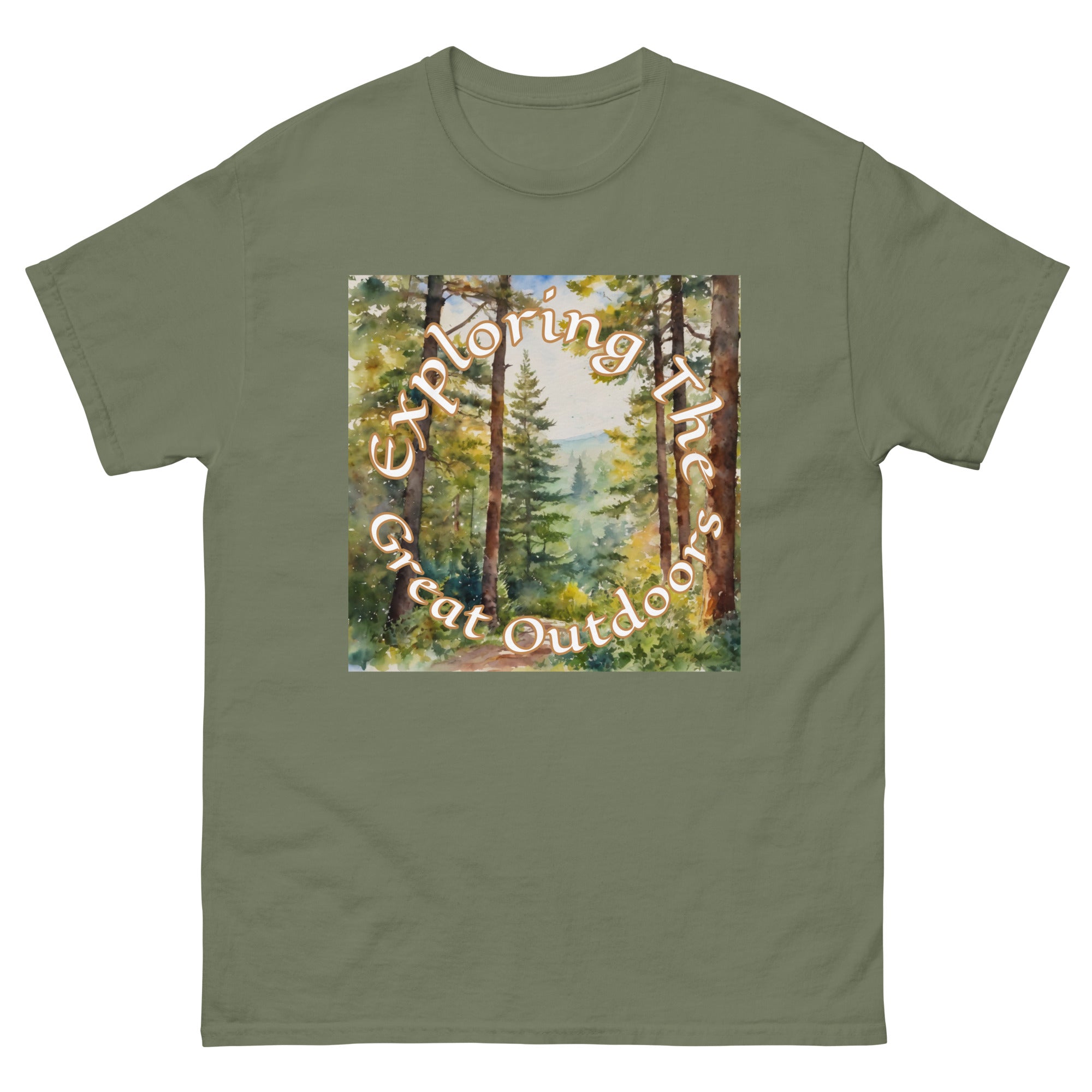 Outsiders Living Nature Water Color Men's Classic Tee