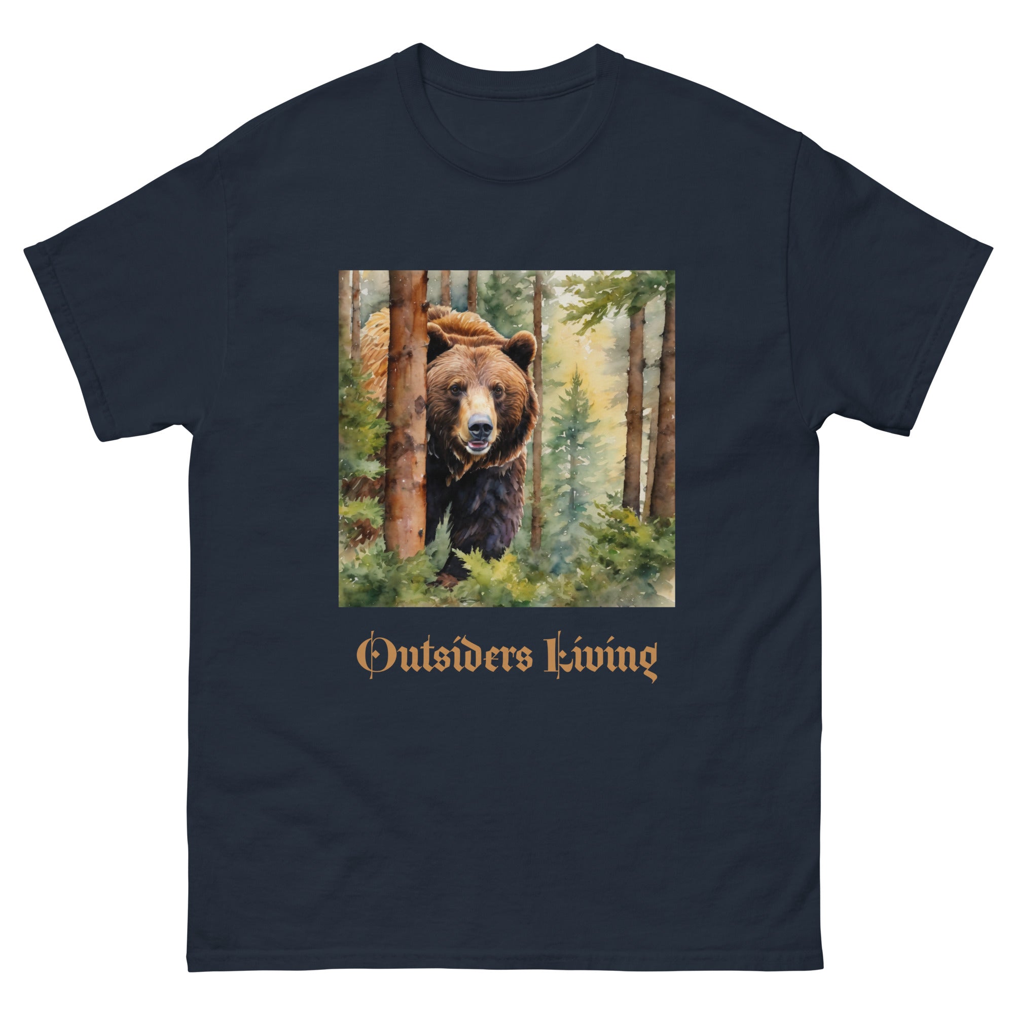 Outsiders Living Bear Men's classic tee