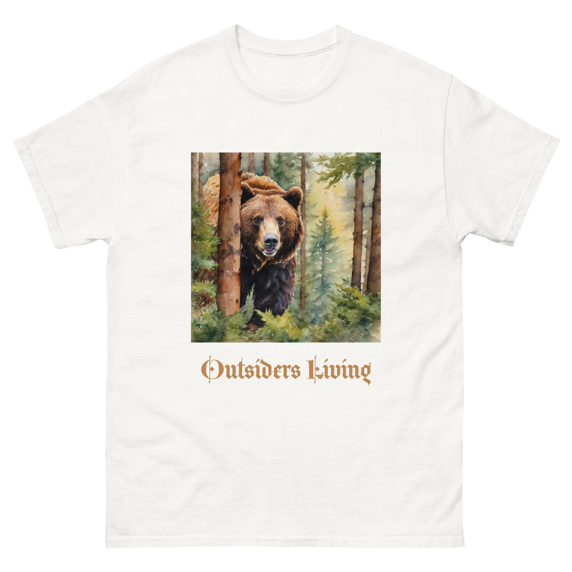 Outsiders Living Bear Men's classic tee