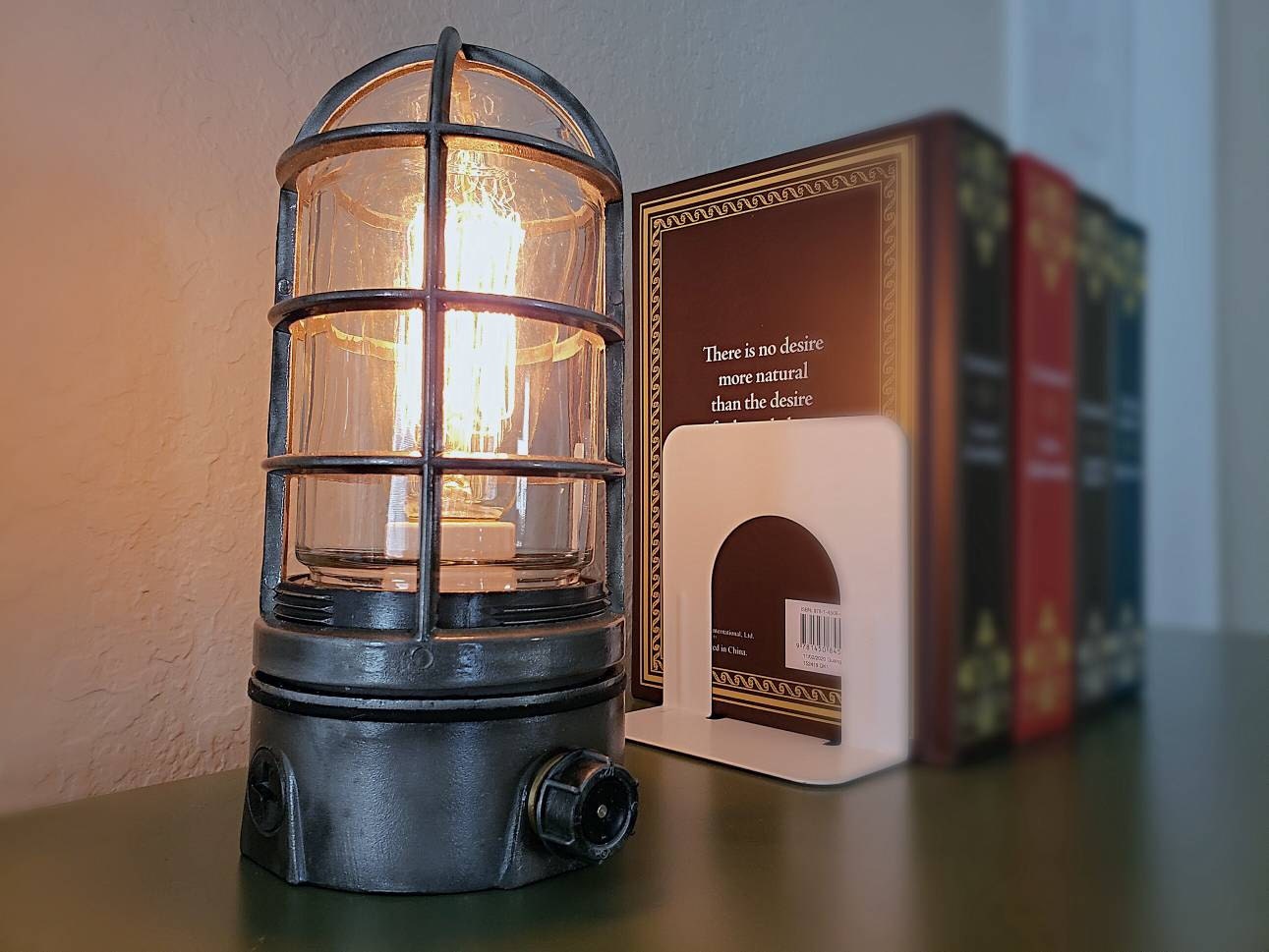 Industrial Edison Lamp - The Iron Cage