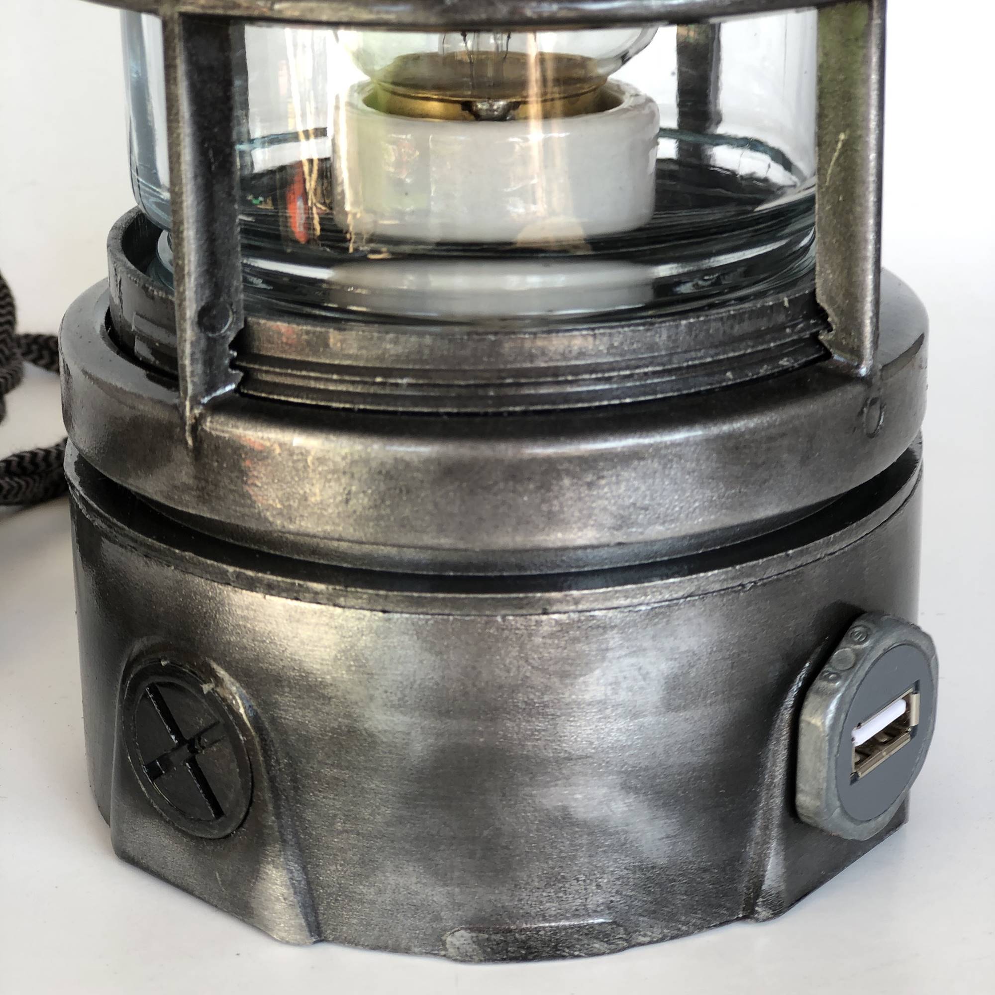 Industrial Edison Lamp - The Iron Cage