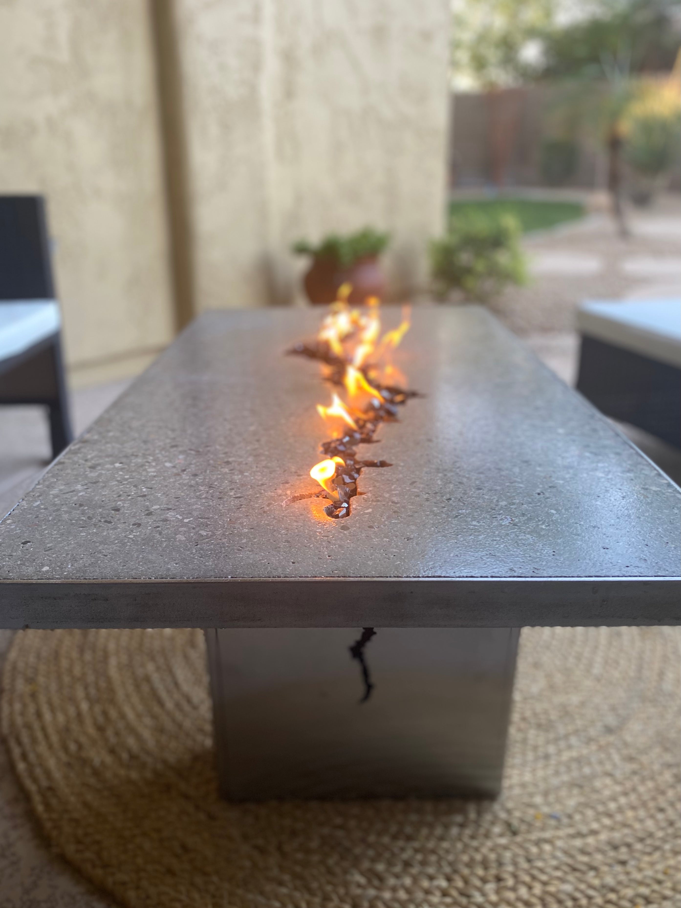 J2 Design The Luminita Mini Fire Table