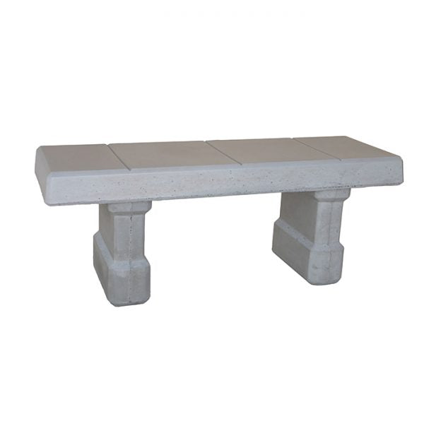 Keystone Straight Series Concrete Bench