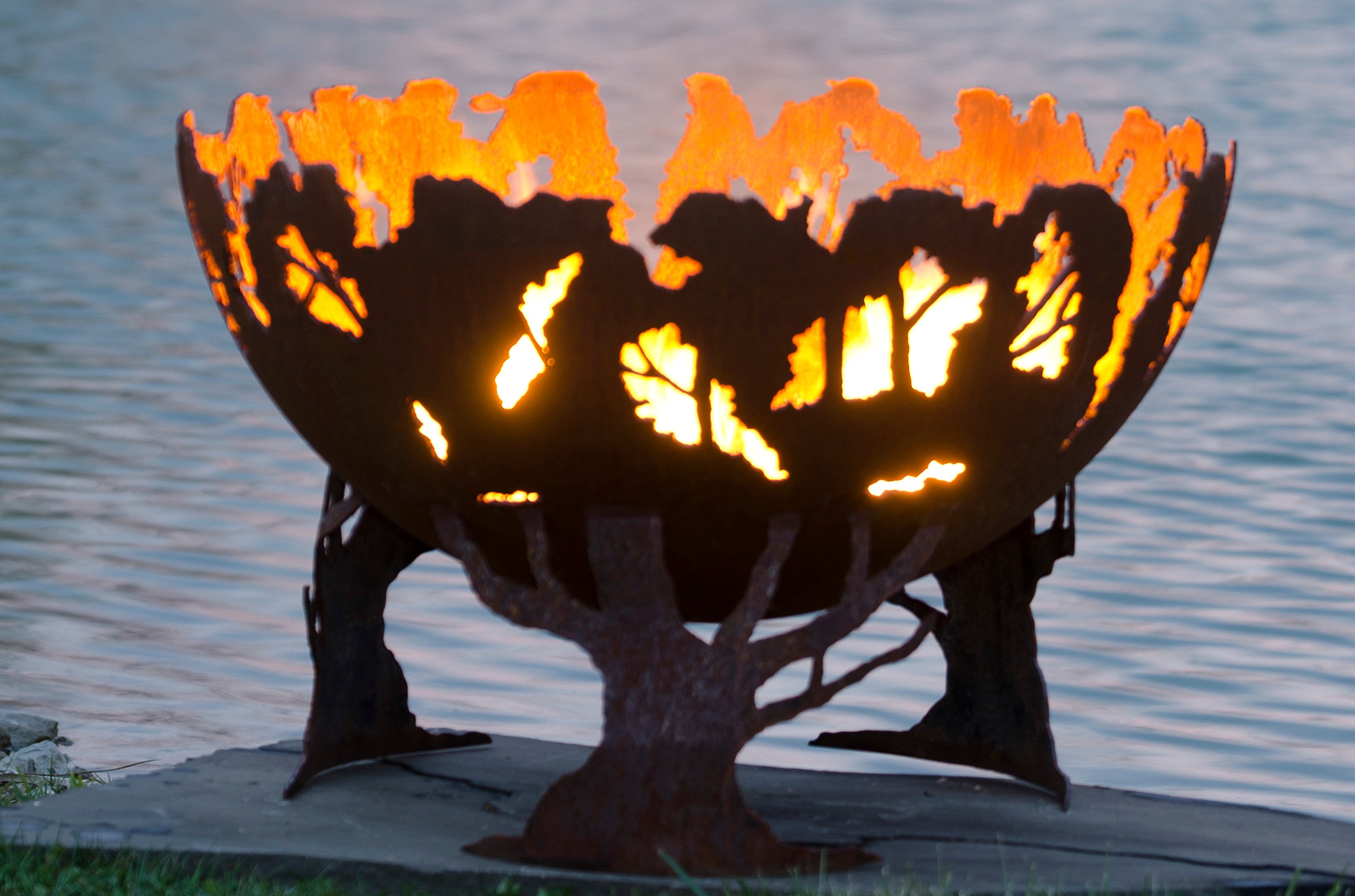 The Fire Pit Gallery Forest Fire Firebowl Fire Pit