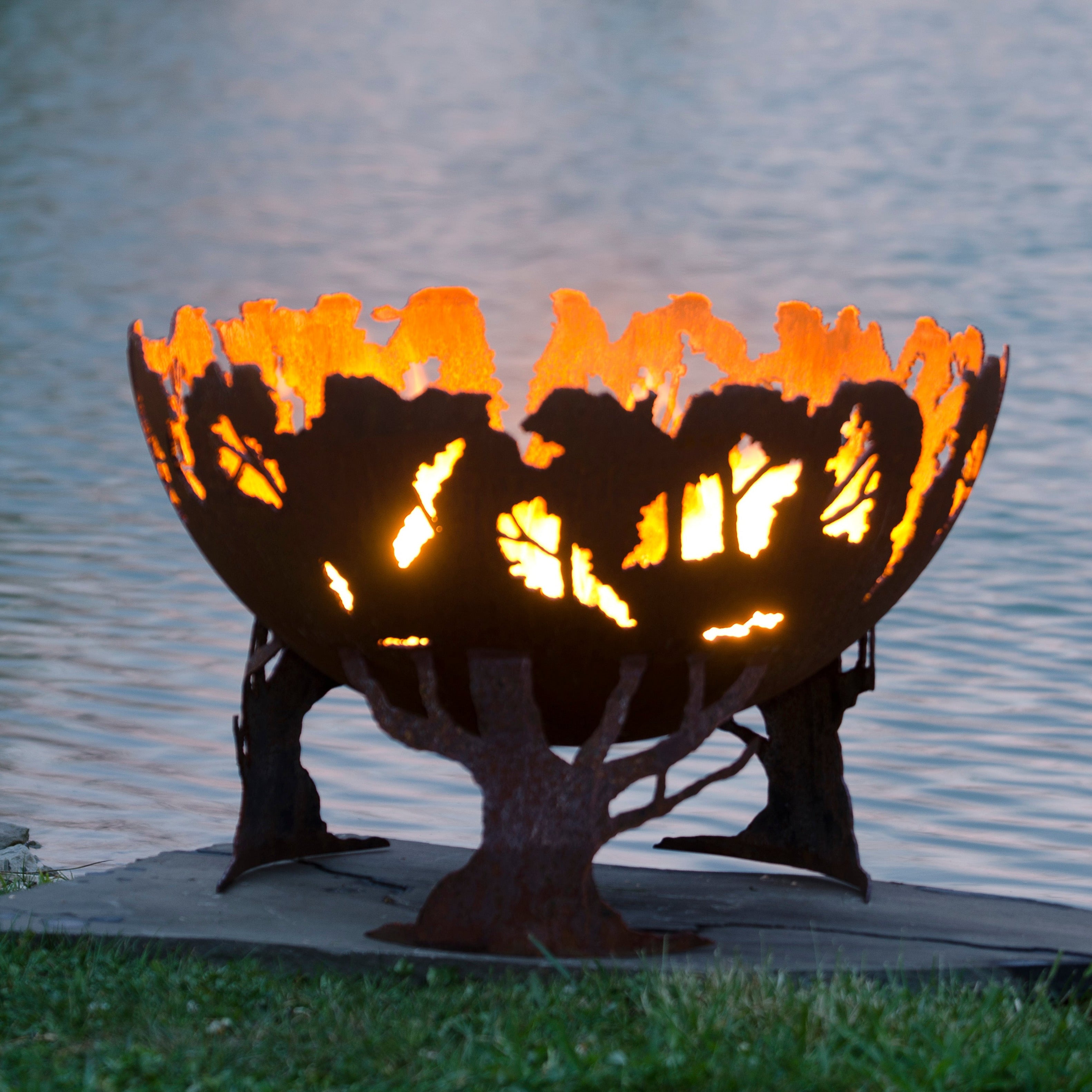 The Fire Pit Gallery Forest Fire Firebowl Fire Pit