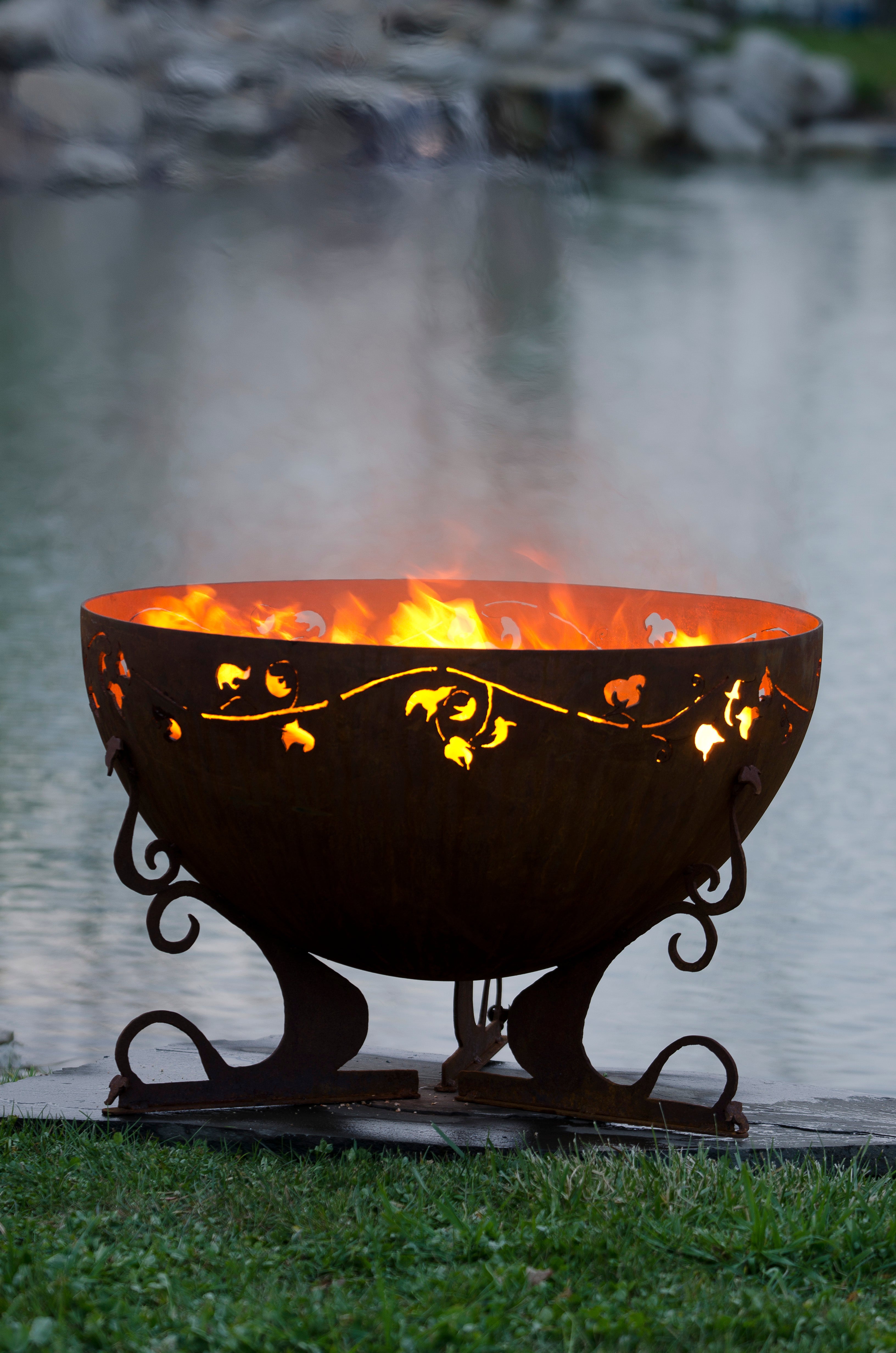 The Fire Pit Gallery Ivy Garden Firebowl 37″ Fire Pit