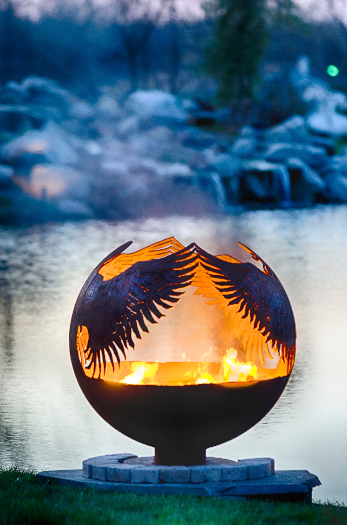 The Fire Pit Gallery Hidden – Angel Fire Pit Sphere