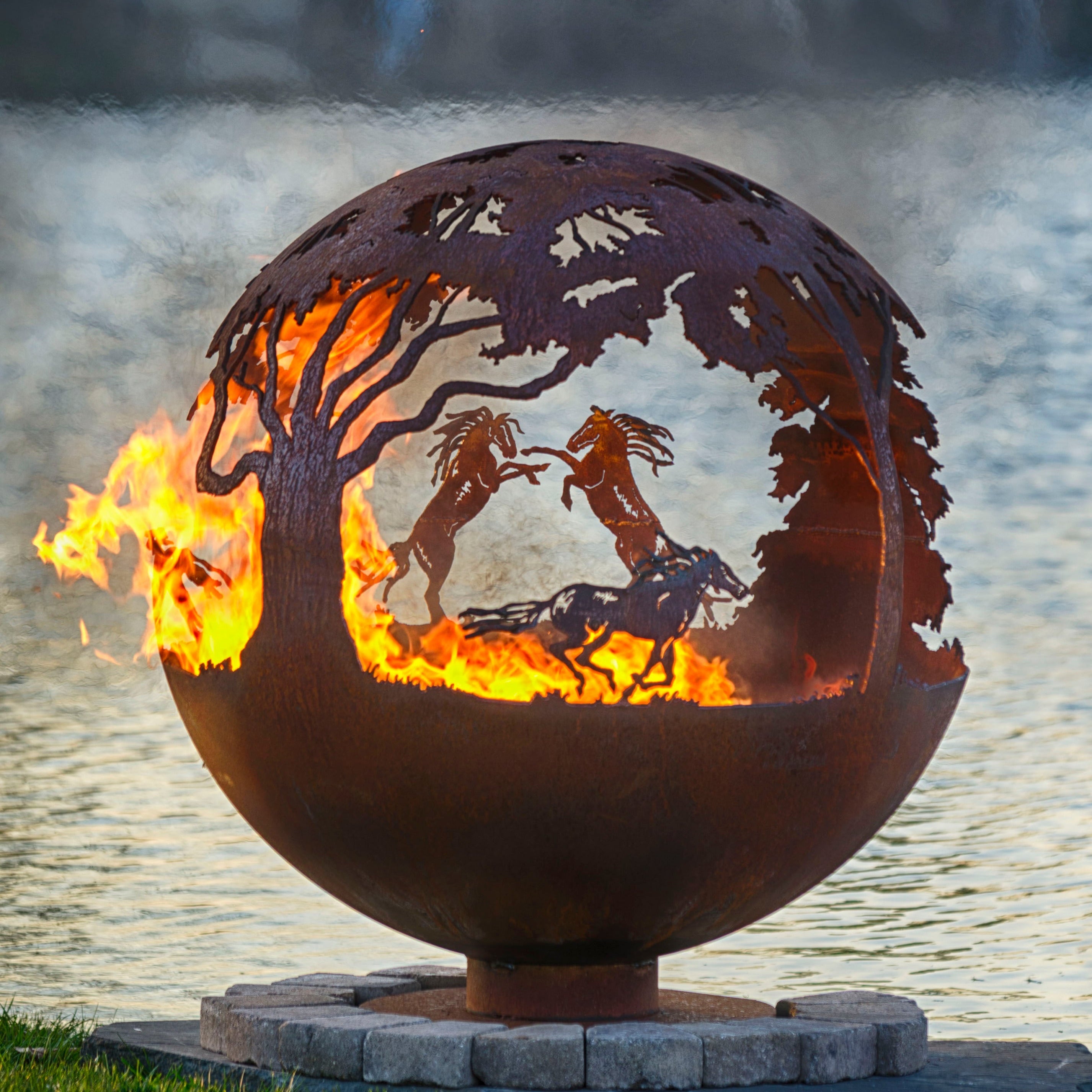 The Fire Pit Gallery Wildfire Horse Fire Pit Sphere