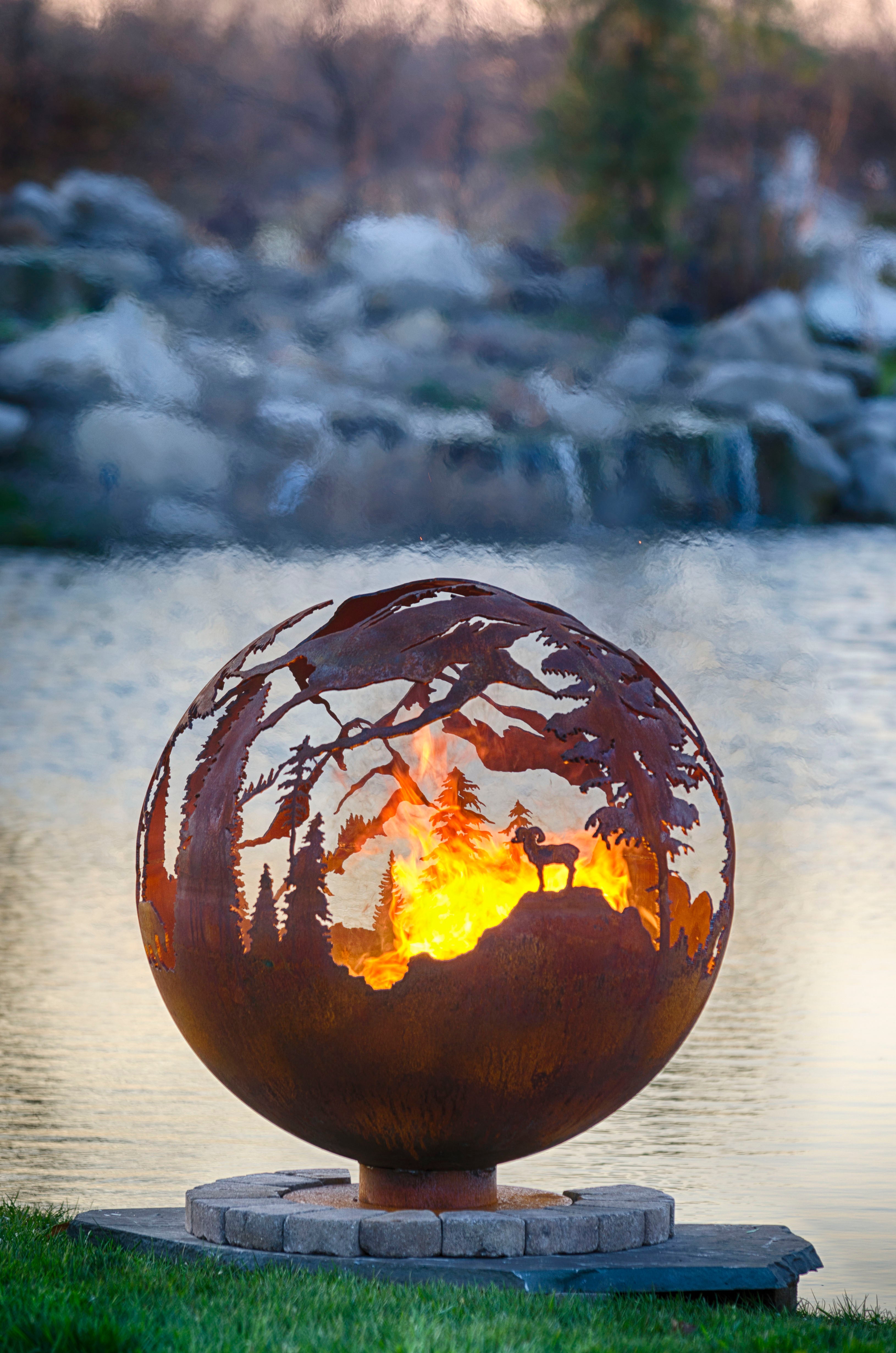 The Fire Pit Gallery High Mountain Fire Pit Sphere