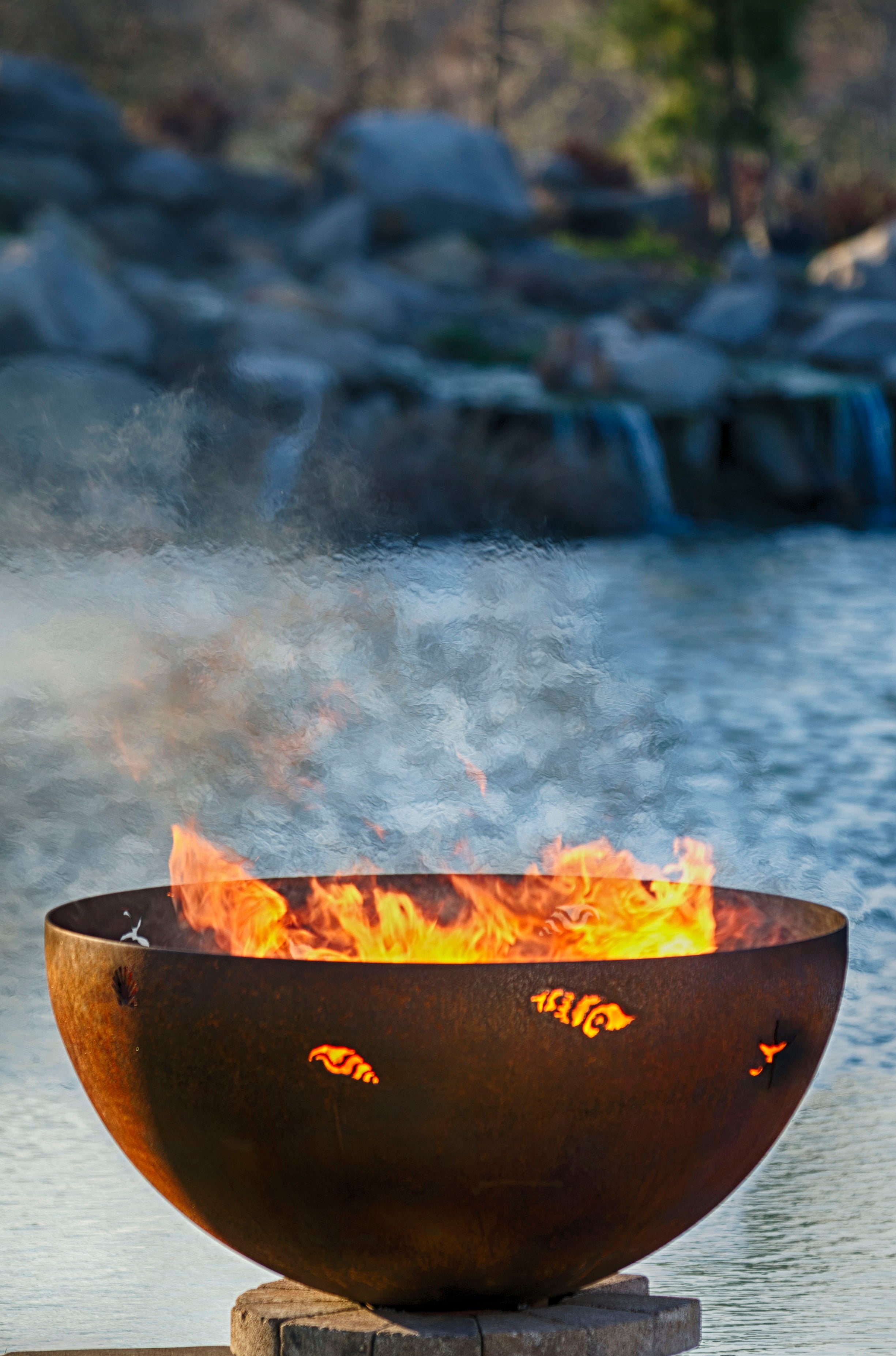 The Fire Pit Gallery A Walk on the Beach Firebowl Fire Pit