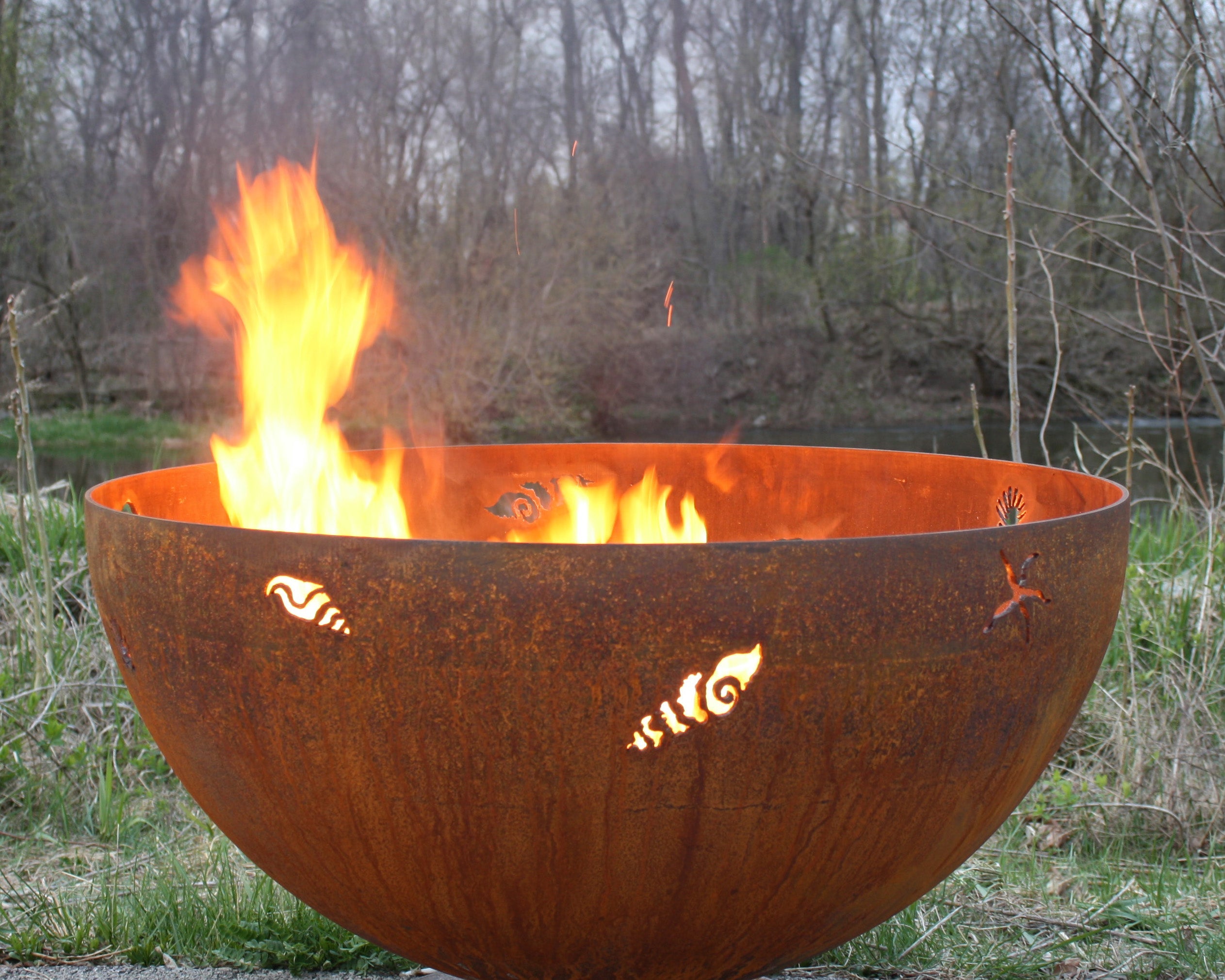 The Fire Pit Gallery A Walk on the Beach Firebowl Fire Pit