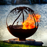 The Fire Pit Gallery Another Day in Paradise Fire Pit Sphere