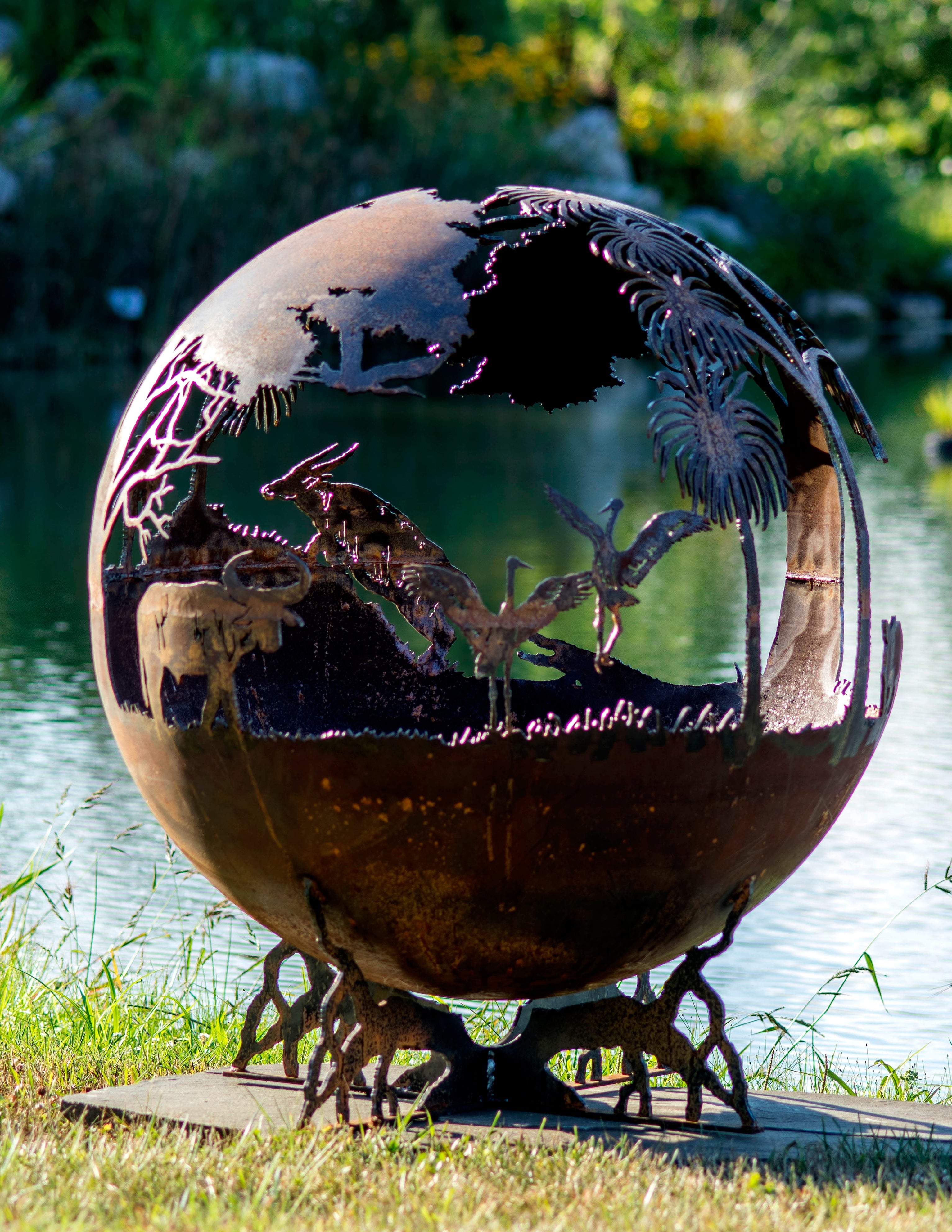 The Fire Pit Gallery Outback – Australia Fire Pit Sphere