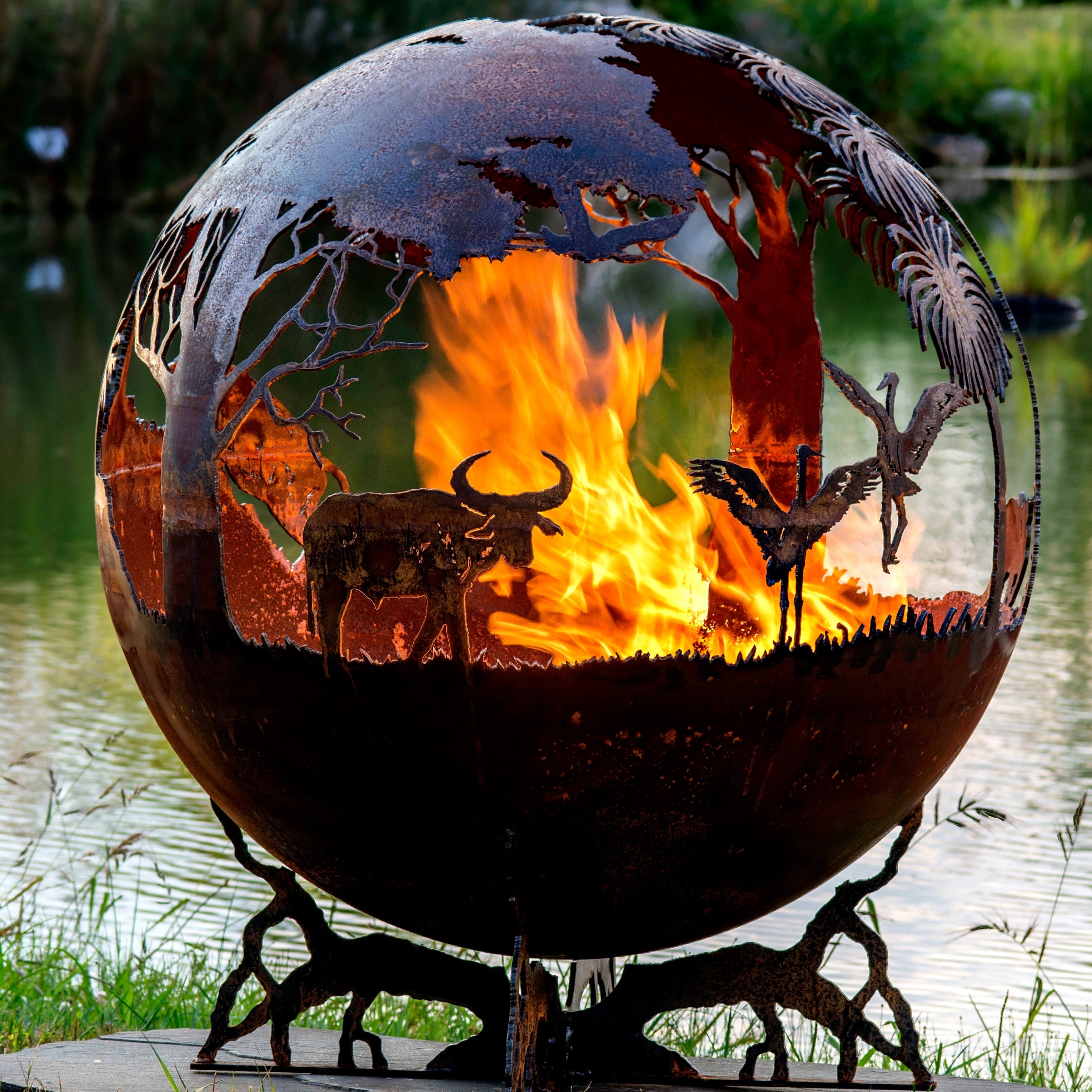 The Fire Pit Gallery Outback – Australia Fire Pit Sphere
