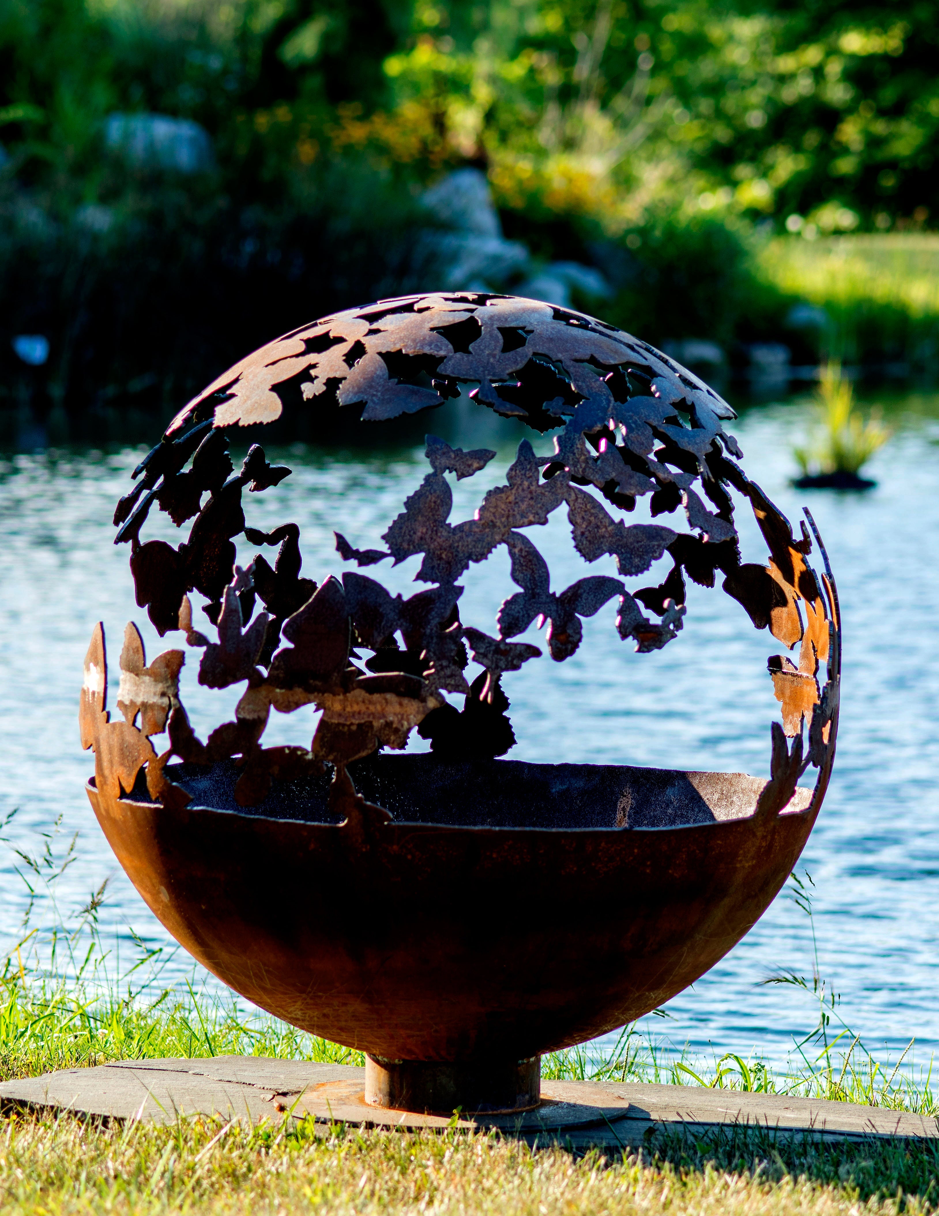 The Fire Pit Gallery Wings – Butterfly Fire Pit Sphere