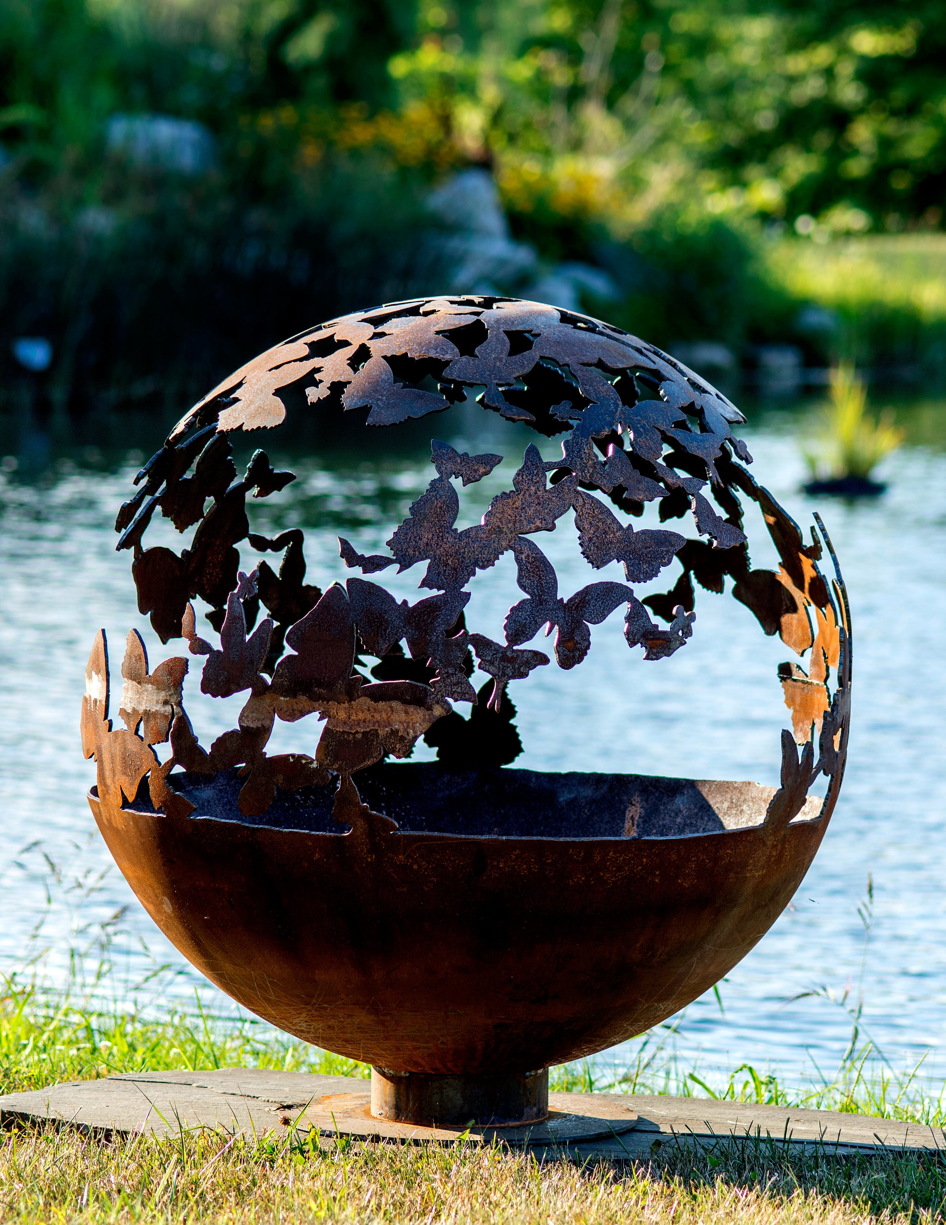 The Fire Pit Gallery Wings – Butterfly Fire Pit Sphere