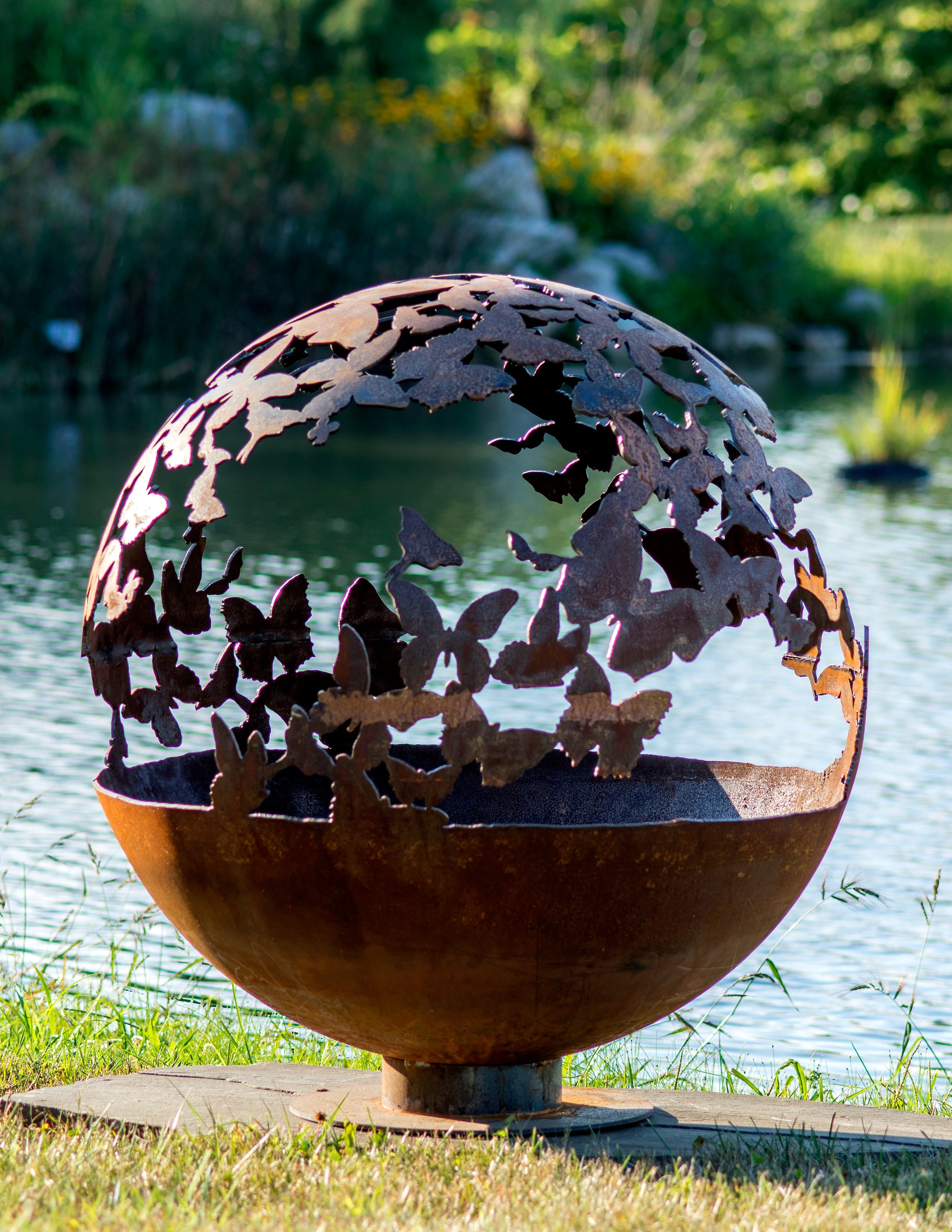 The Fire Pit Gallery Wings – Butterfly Fire Pit Sphere