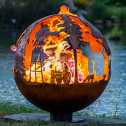 The Fire Pit Gallery Appel Crisp Farms-Farm Fire Pit Sphere