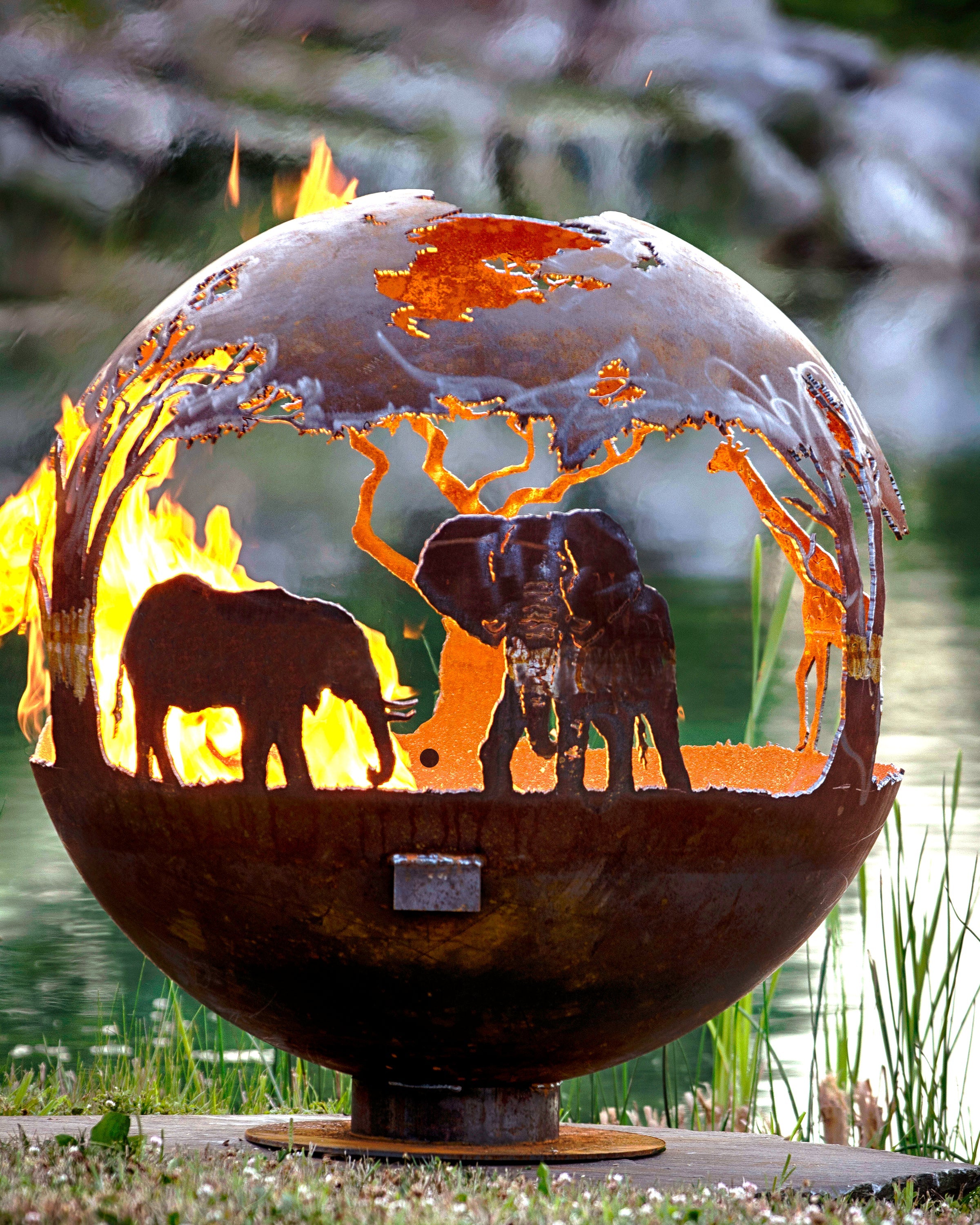 The Fire Pit Gallery African Safari Fire Pit Sphere