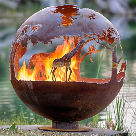 The Fire Pit Gallery African Safari Fire Pit Sphere