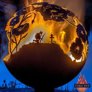 The Fire Pit Gallery Lest We Forget – Remembrance Day Fire Pit Sphere
