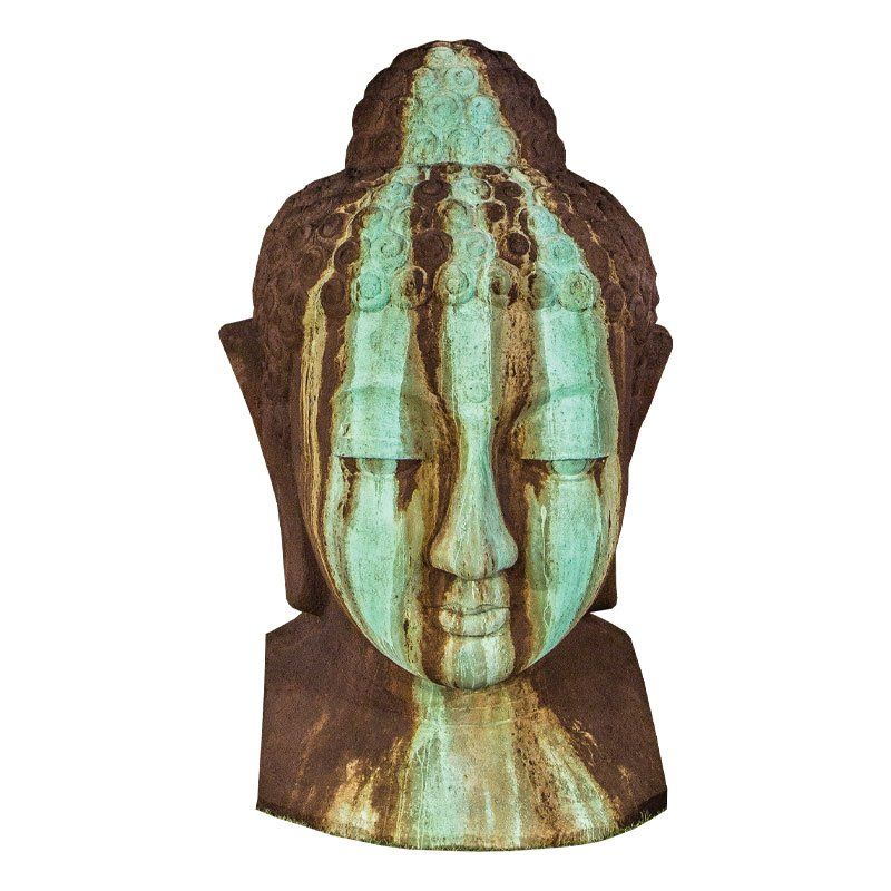 Phoenix Precast Products Buddha Head Sculpture